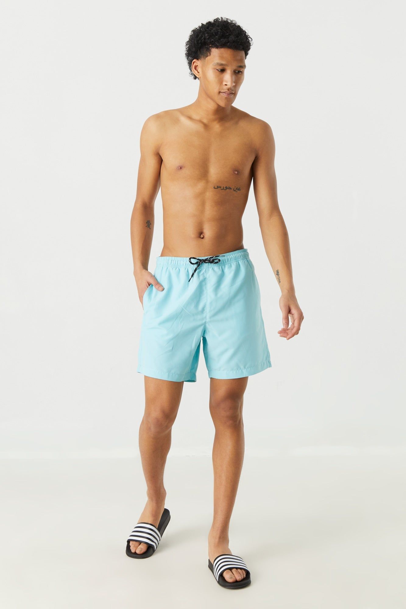 Short de surf uni coloree sold by Urban Planet product image thumbnail 6