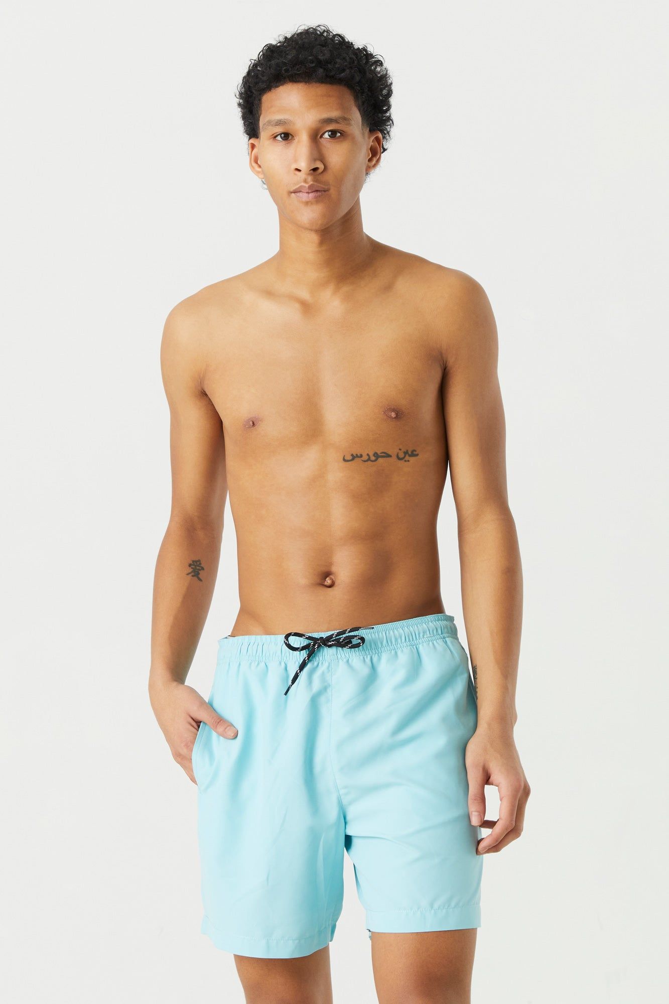 Short de surf uni coloree sold by Urban Planet product image thumbnail 4