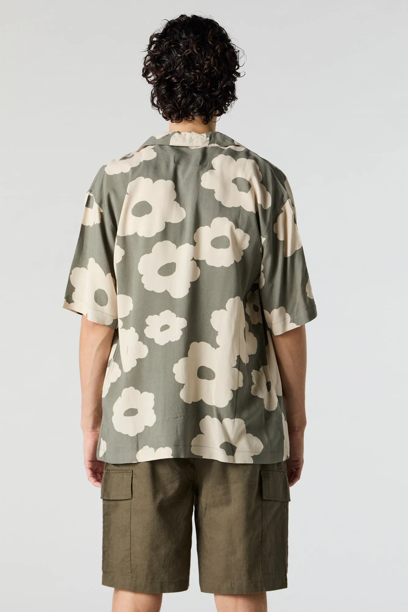 Linen Drawstring Cargo Short sold by Urban Planet product image thumbnail 2