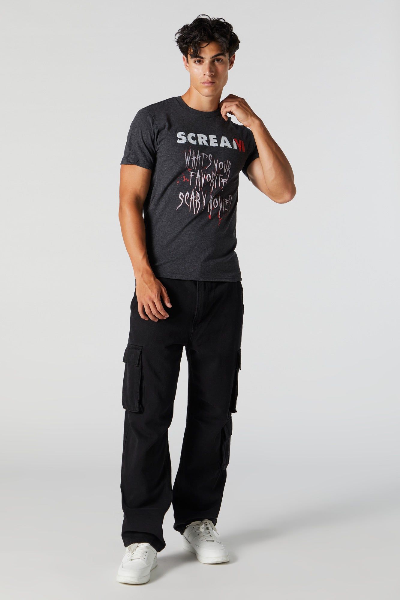 T-shirt à imprimé Scream sold by Urban Planet product image thumbnail 4