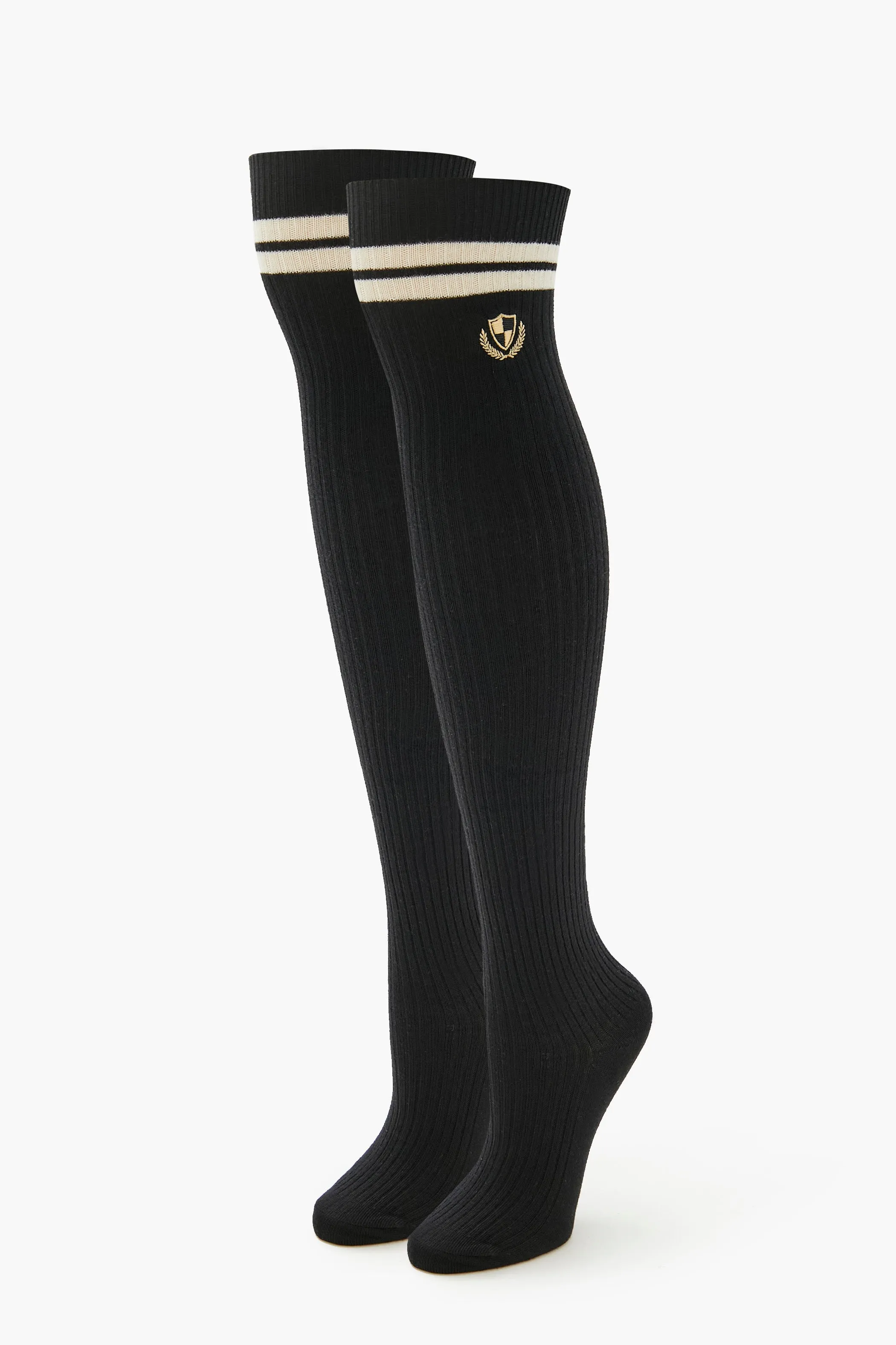 Striped Thigh High Socks sold by Urban Planet product image thumbnail 4