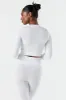 Sommer Ray Seamless Ribbed Zip-Up Active Top sold by Urban Planet