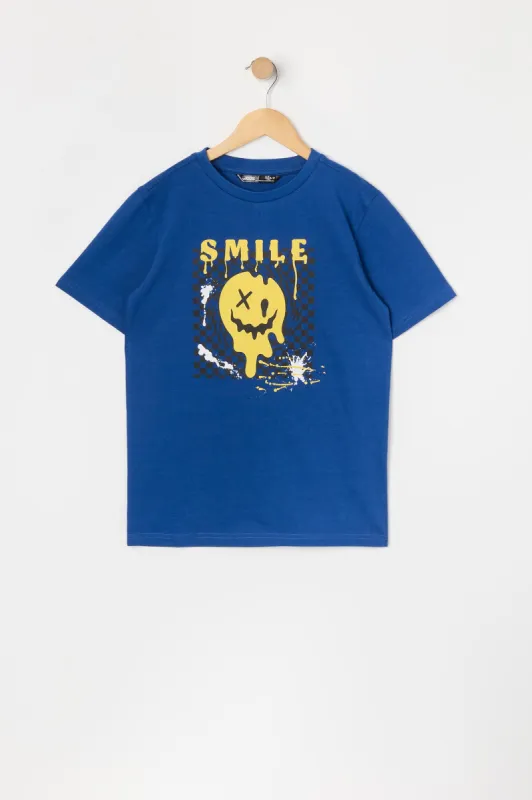 T-shirt à imprimé Smile pour garçon sold by Urban Planet