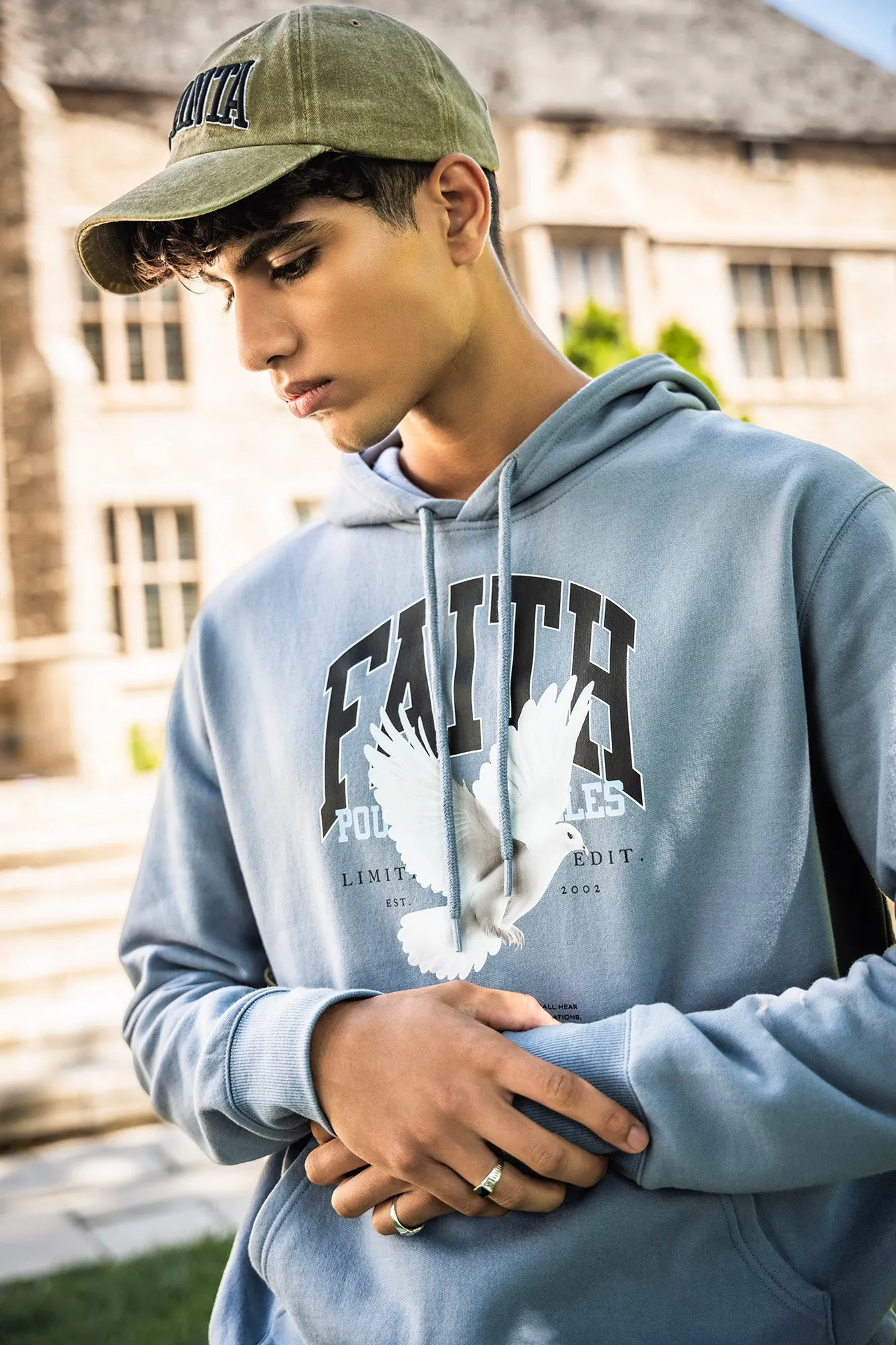 Faith Graphic Fleece Hoodie sold by Urban Planet