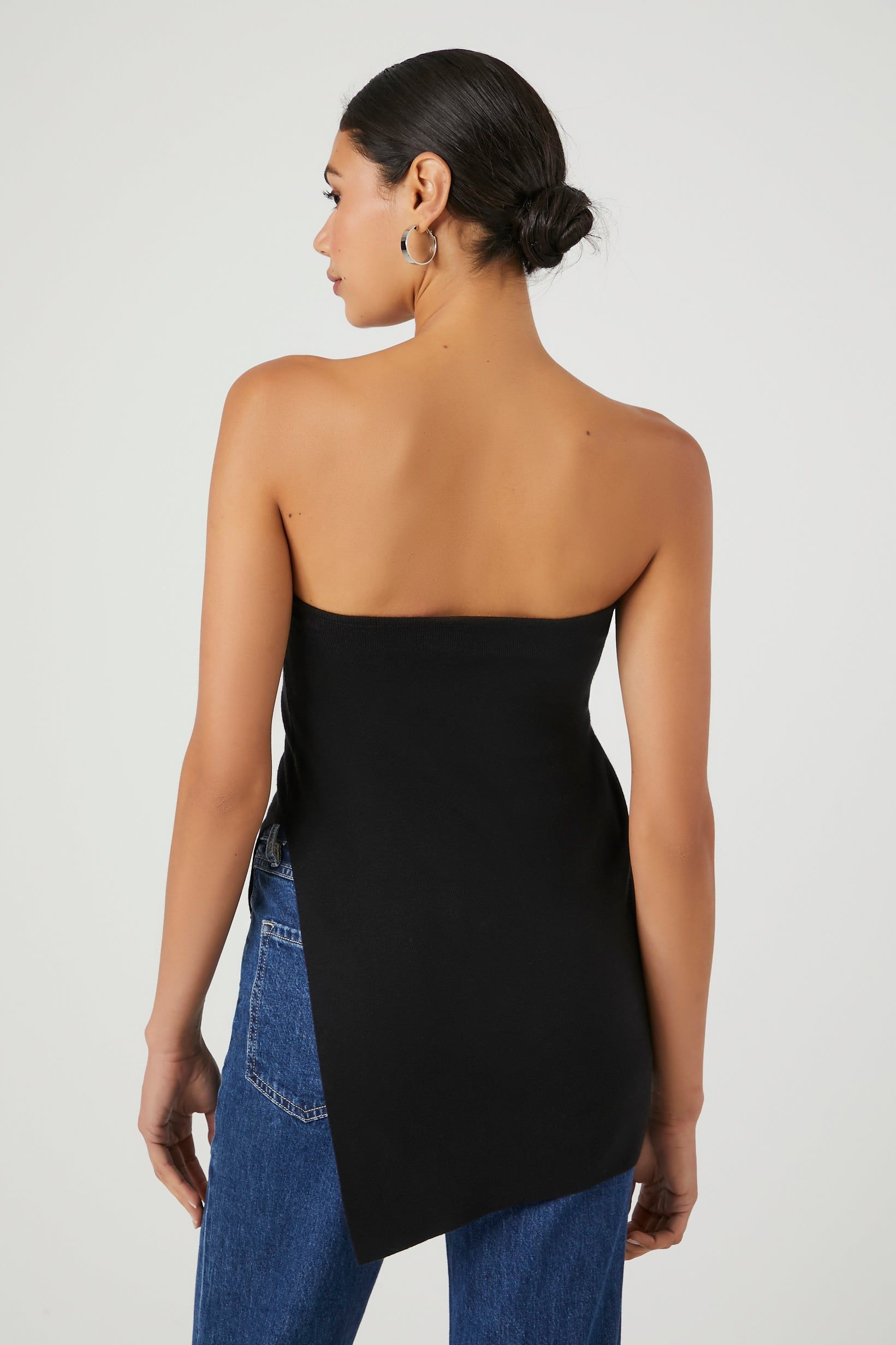 Slit Knit Tube Top sold by Urban Planet product image thumbnail 2