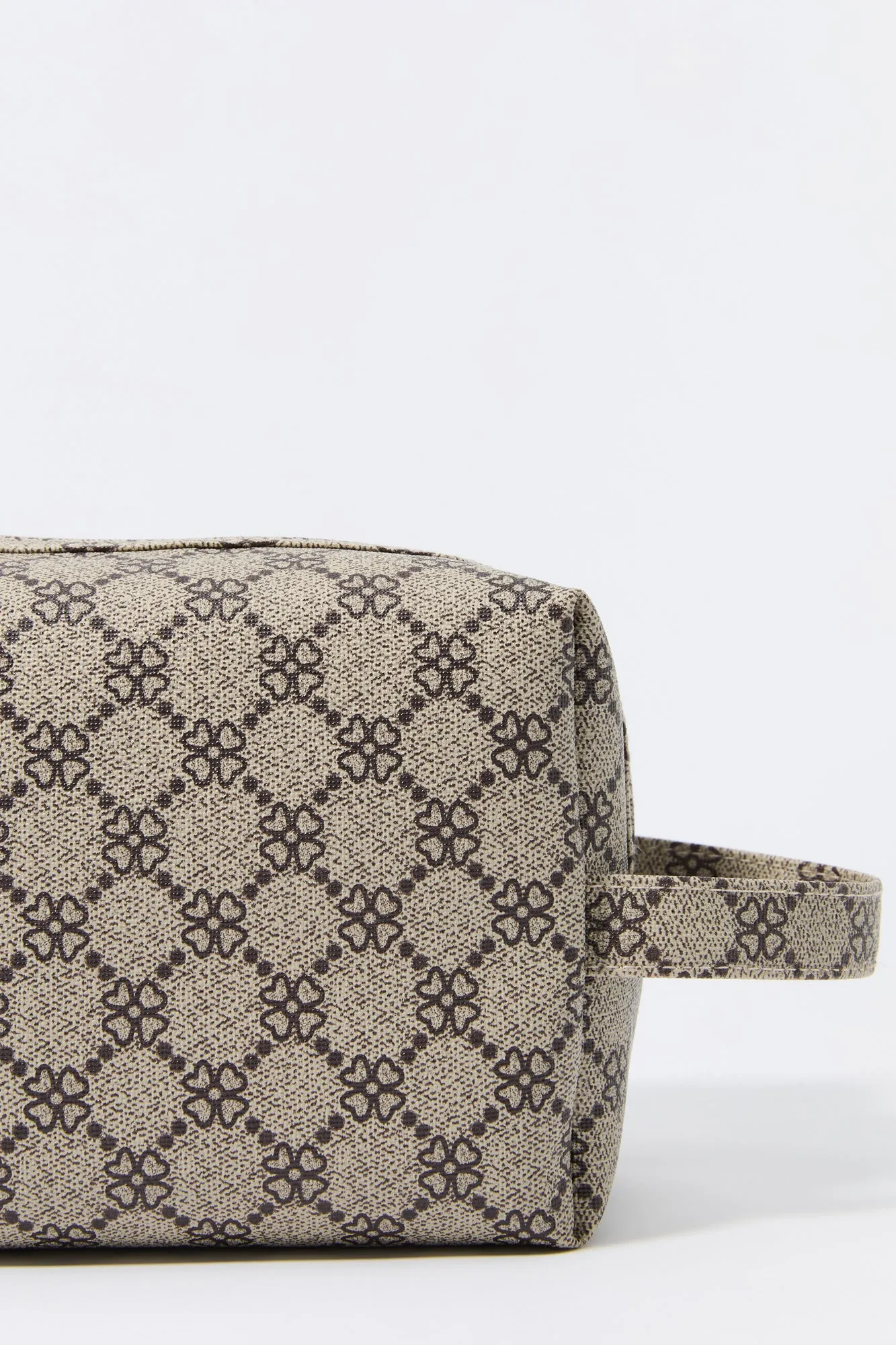 Textured Printed Print Makeup Bag sold by Urban Planet product image thumbnail 2