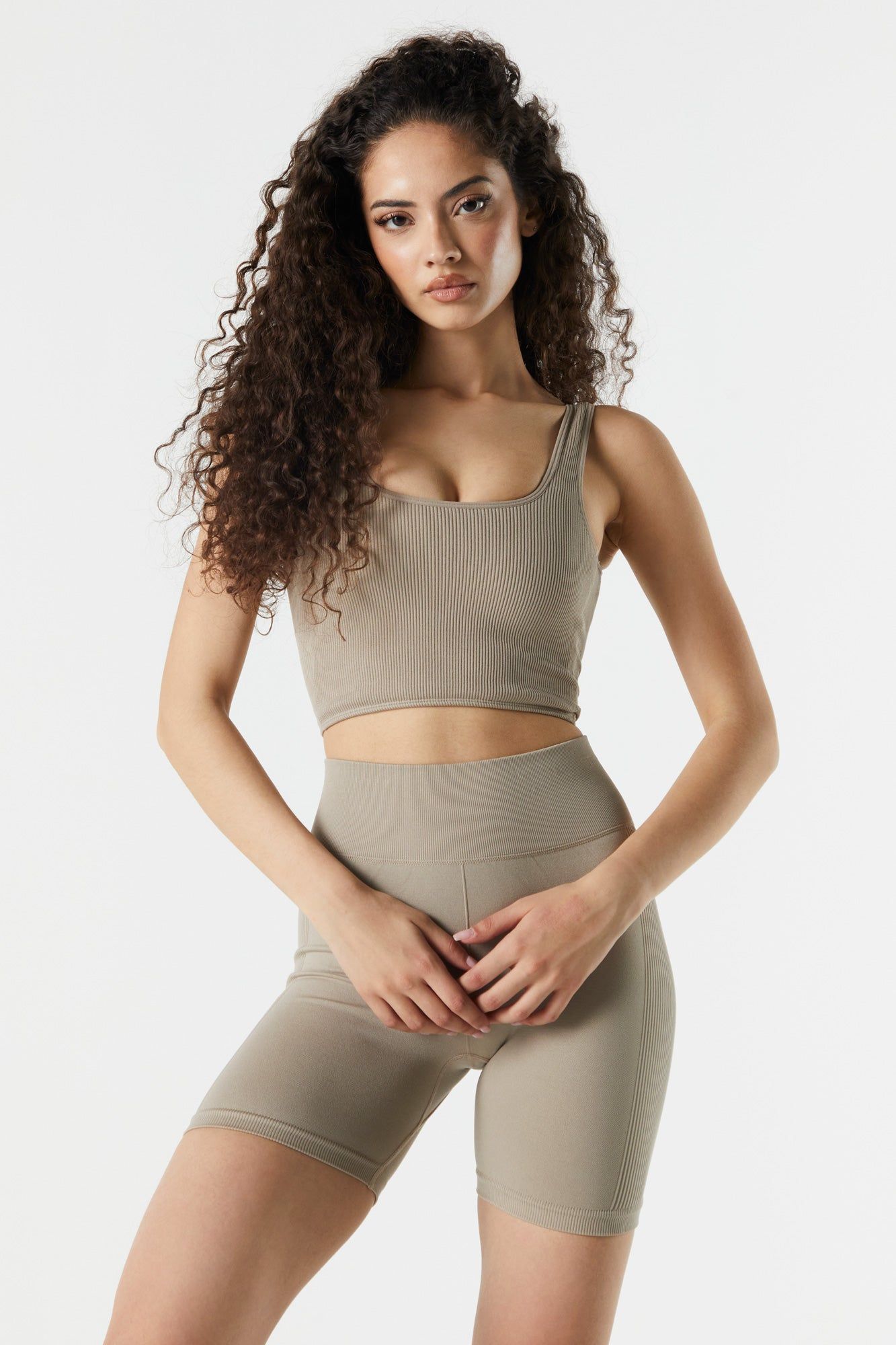 Débardeur côtelé à encolure carrée sold by Urban Planet product image thumbnail 11