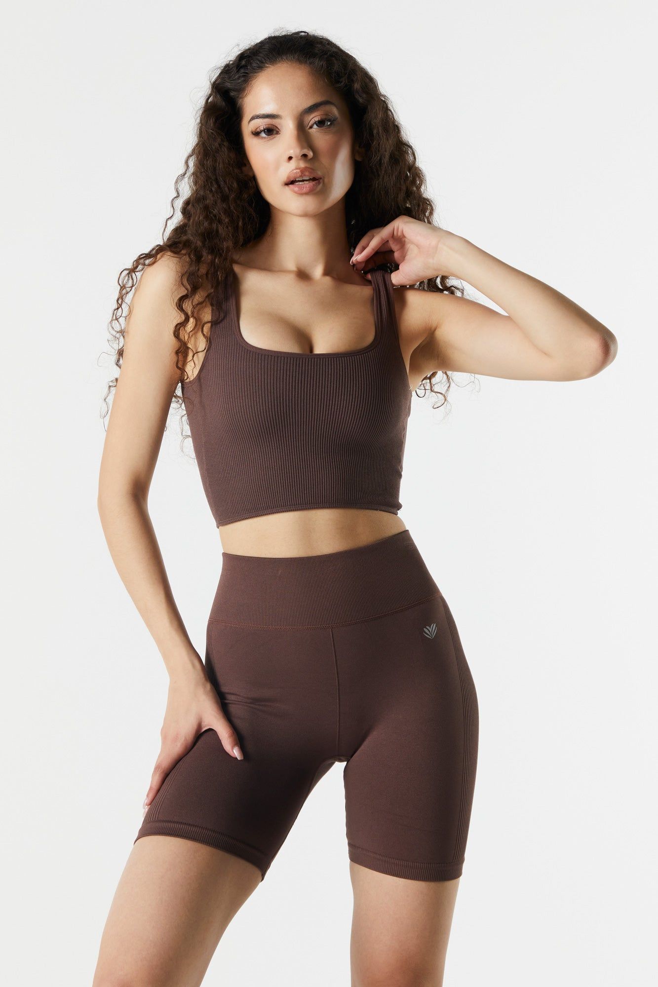 Débardeur côtelé à encolure carrée sold by Urban Planet product image thumbnail 14