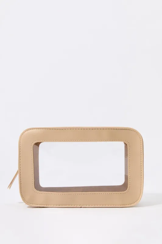 Clear Make Up Bag sold by Urban Planet