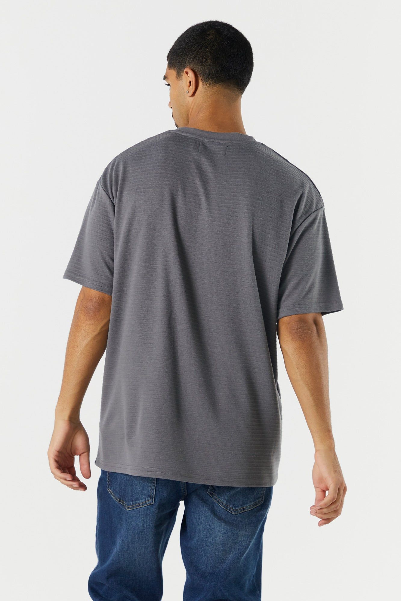 Relaxed Textured T-Shirt sold by Urban Planet product image thumbnail 8