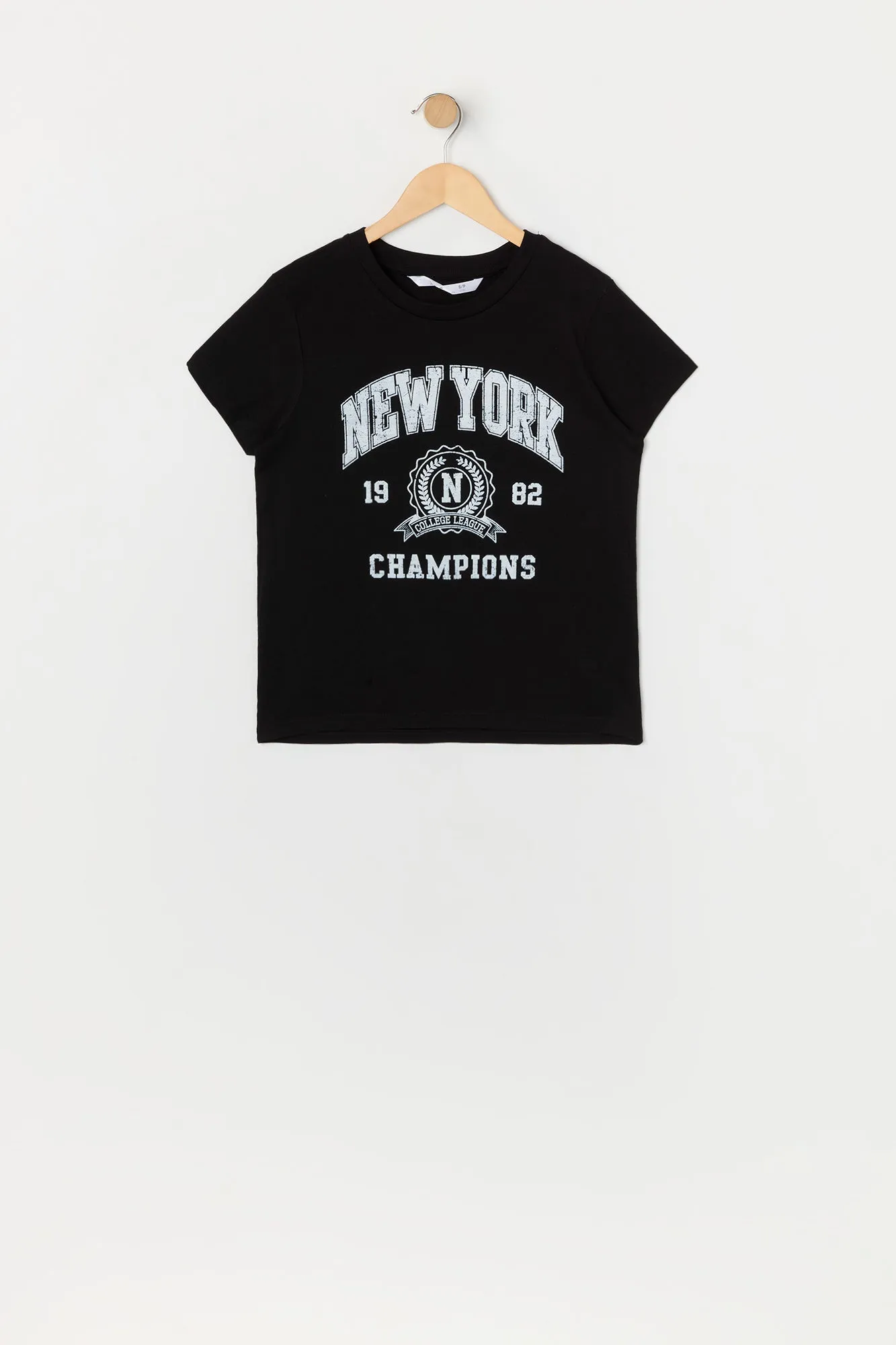 T-shirt à imprimé New York Champions pour fille sold by Urban Planet