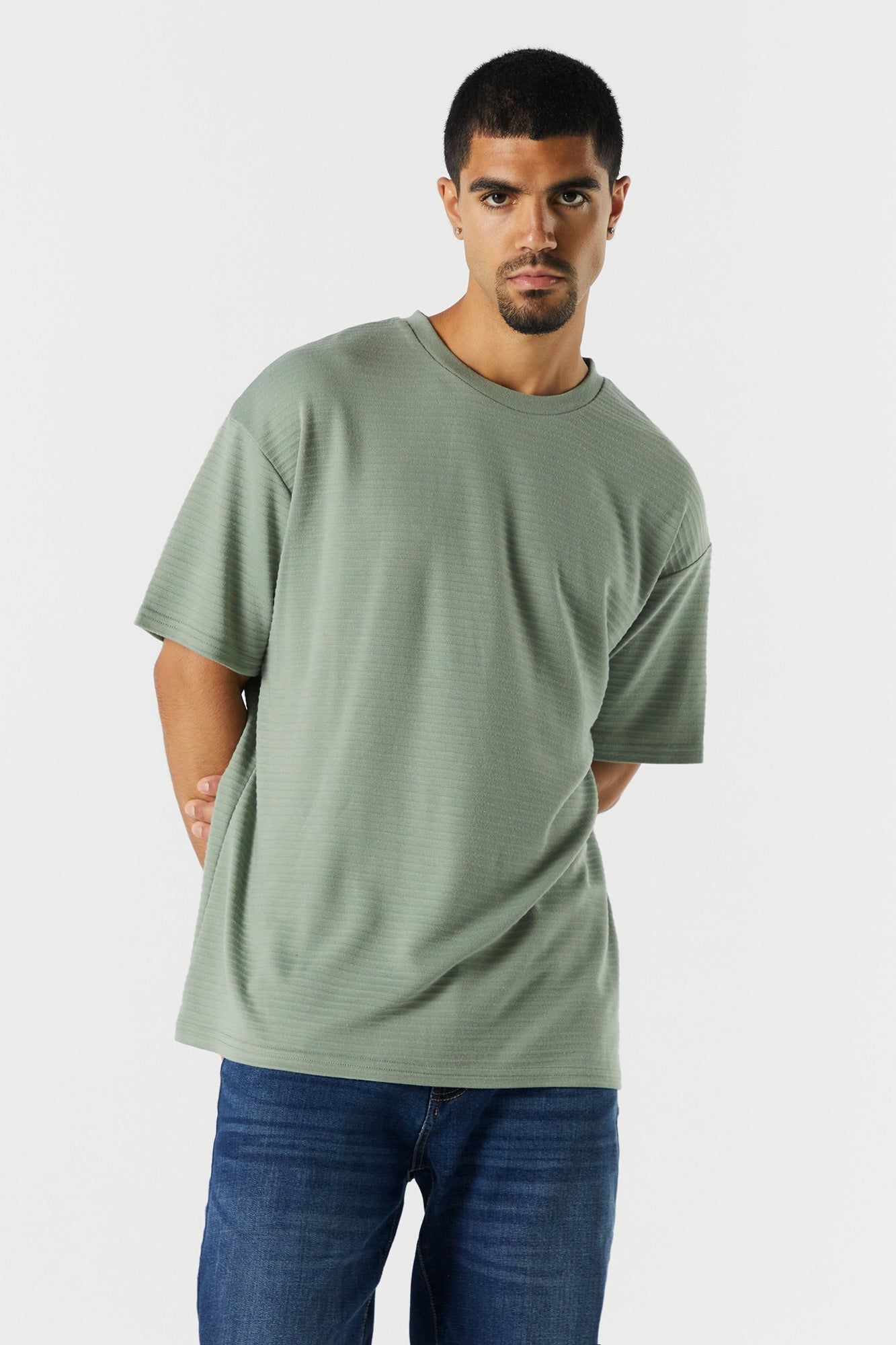 Relaxed Textured T-Shirt sold by Urban Planet product image thumbnail 13