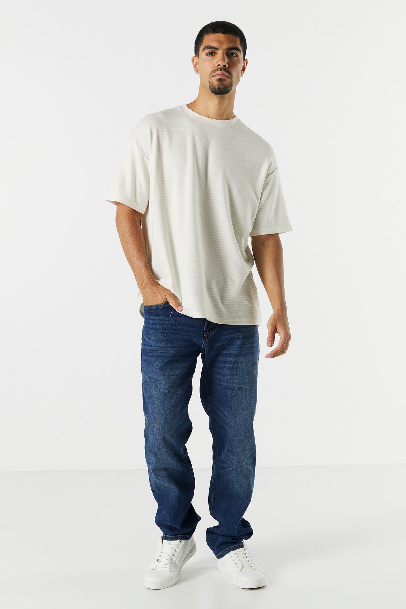 Relaxed Textured T-Shirt sold by Urban Planet product image thumbnail 12