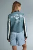 Ford Faux Leather Racecar Jacket sold by Urban Planet