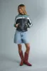 Ford Faux Leather Racecar Jacket sold by Urban Planet