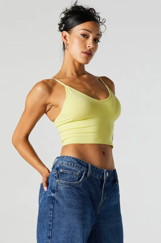 Seamless Padded V-Neck Tank sold by Urban Planet