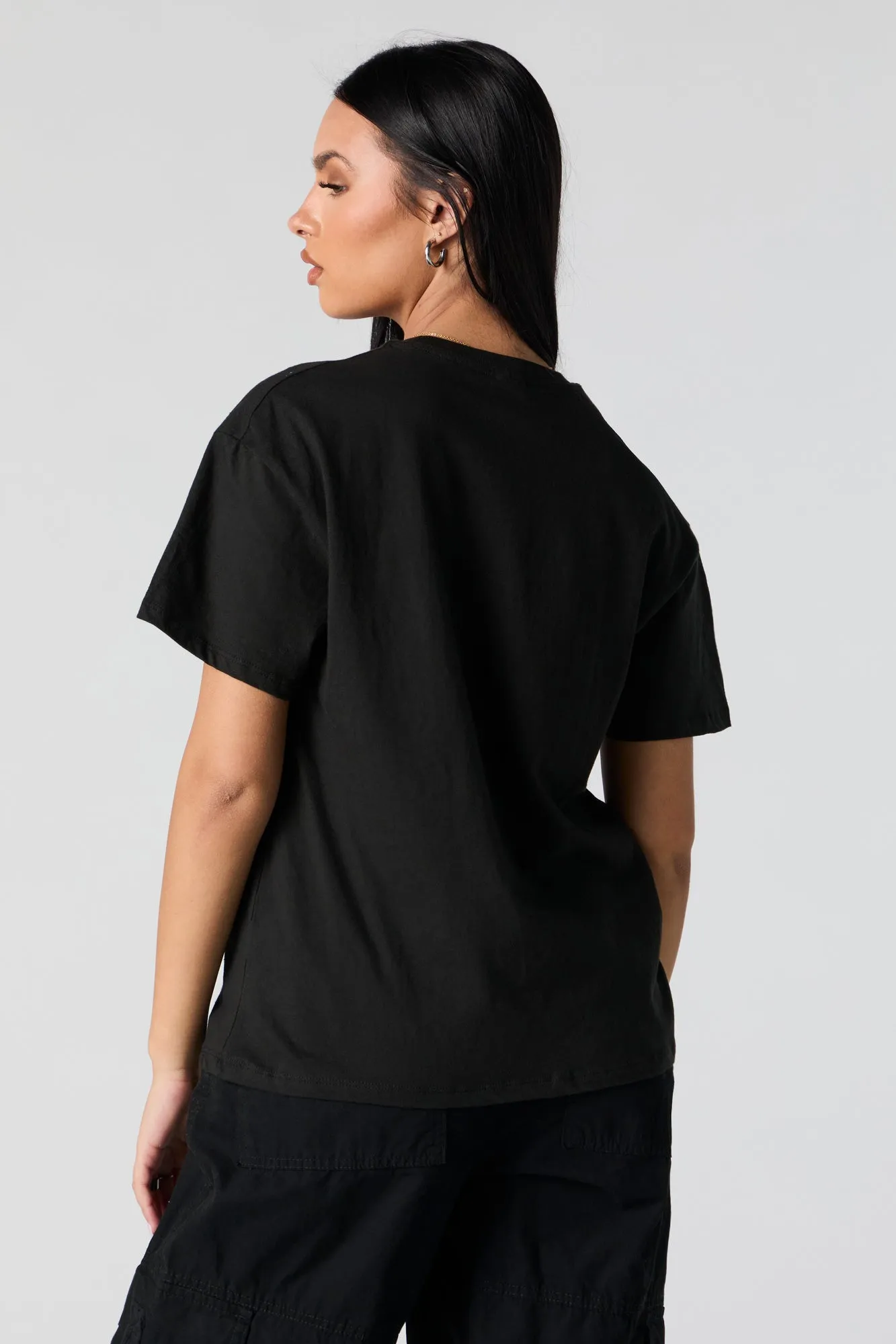 01 Graphic Boyfriend T-Shirt sold by Urban Planet product image thumbnail 4