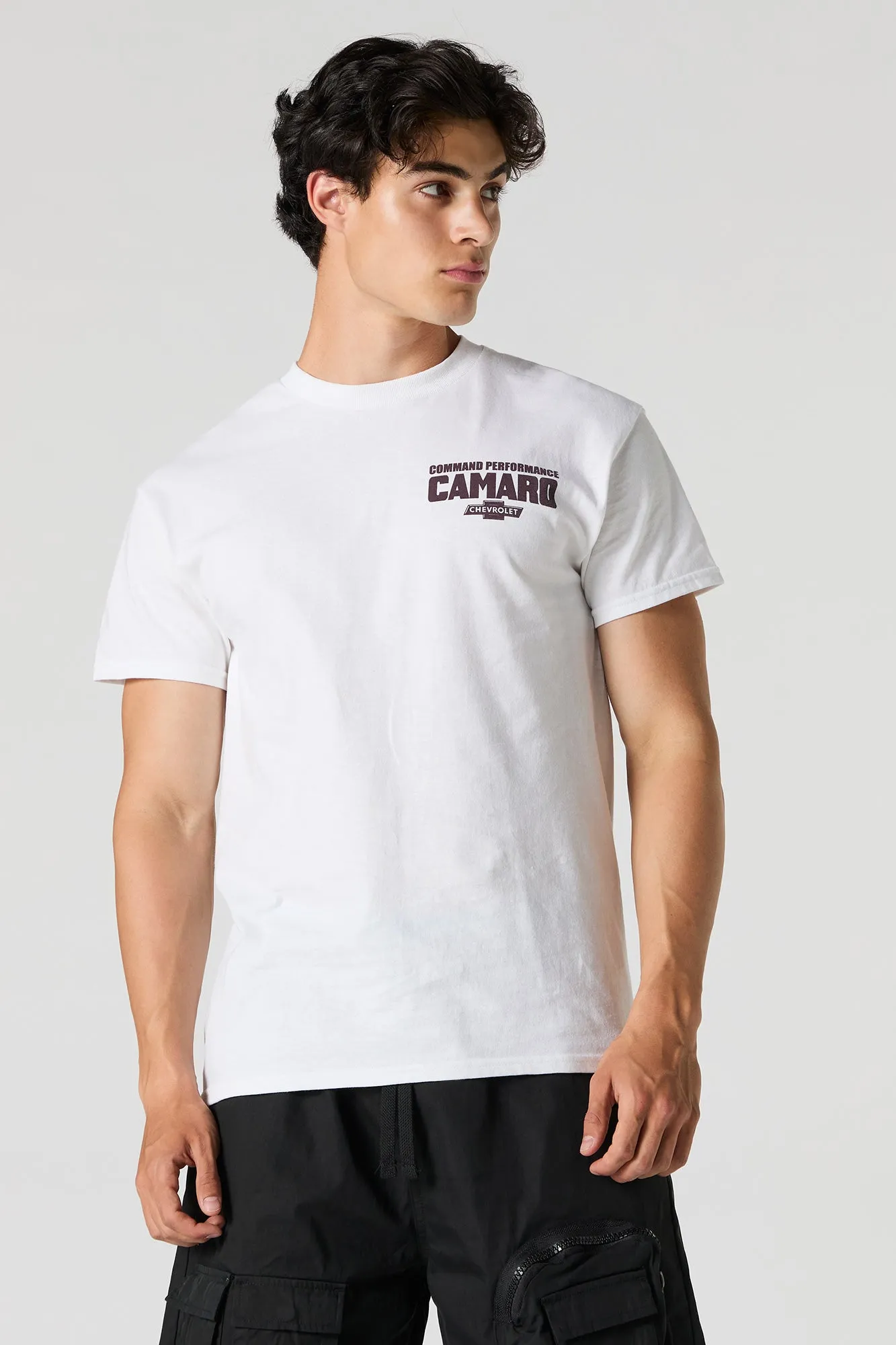 Camaro by Chevrolet Graphic T-Shirt sold by Urban Planet product image thumbnail 2