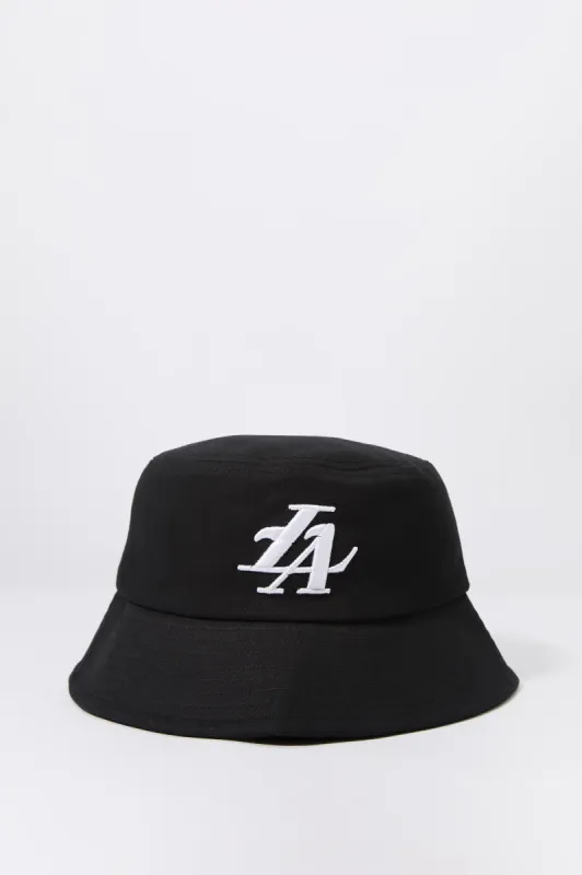LA Embroidered Bucket Hat sold by Urban Planet