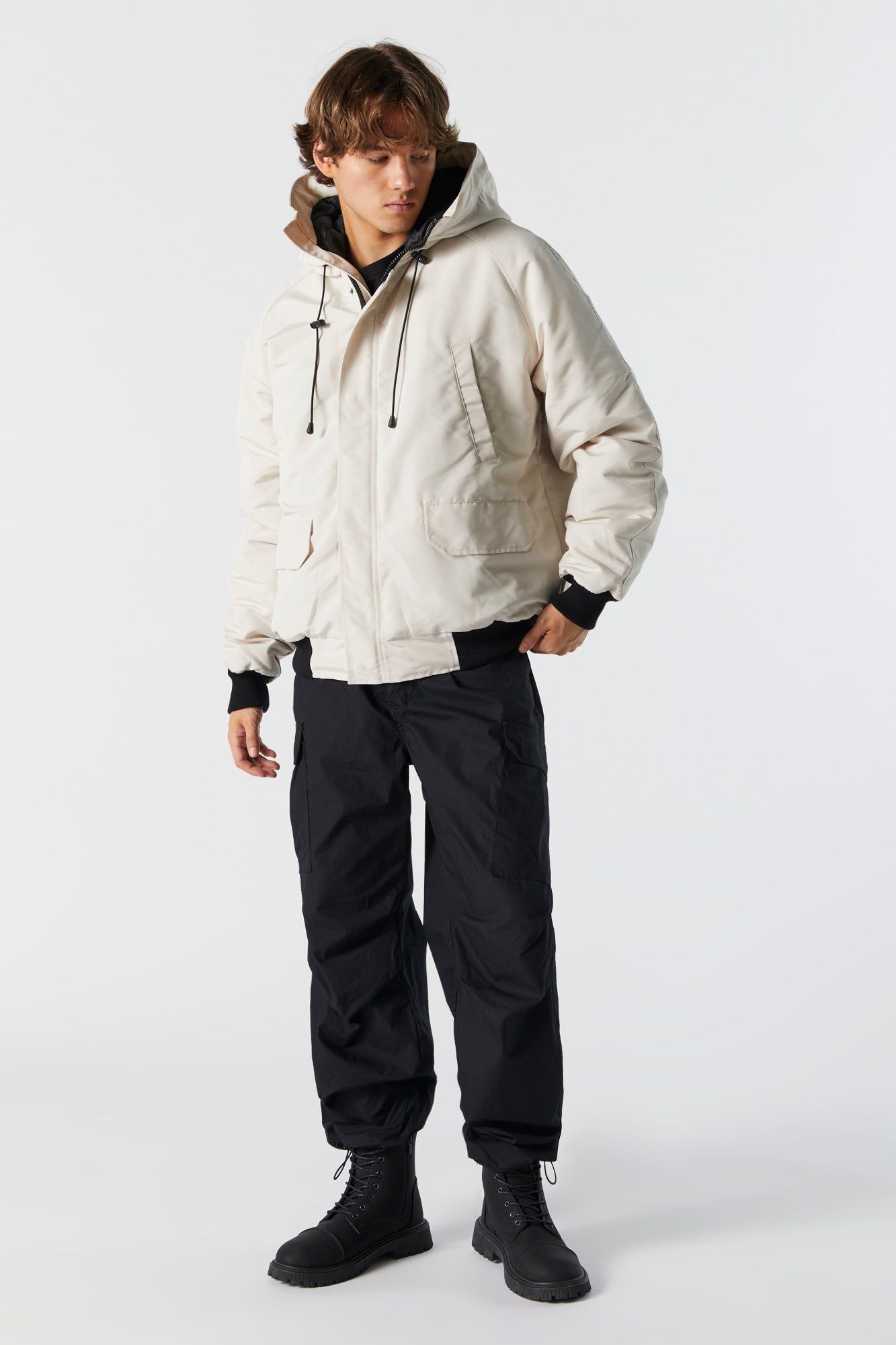 Cream Storm Mountain Parka sold by Urban Planet product image thumbnail 3