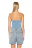 Haut tubulaire boutonné en denim sold by Urban Planet