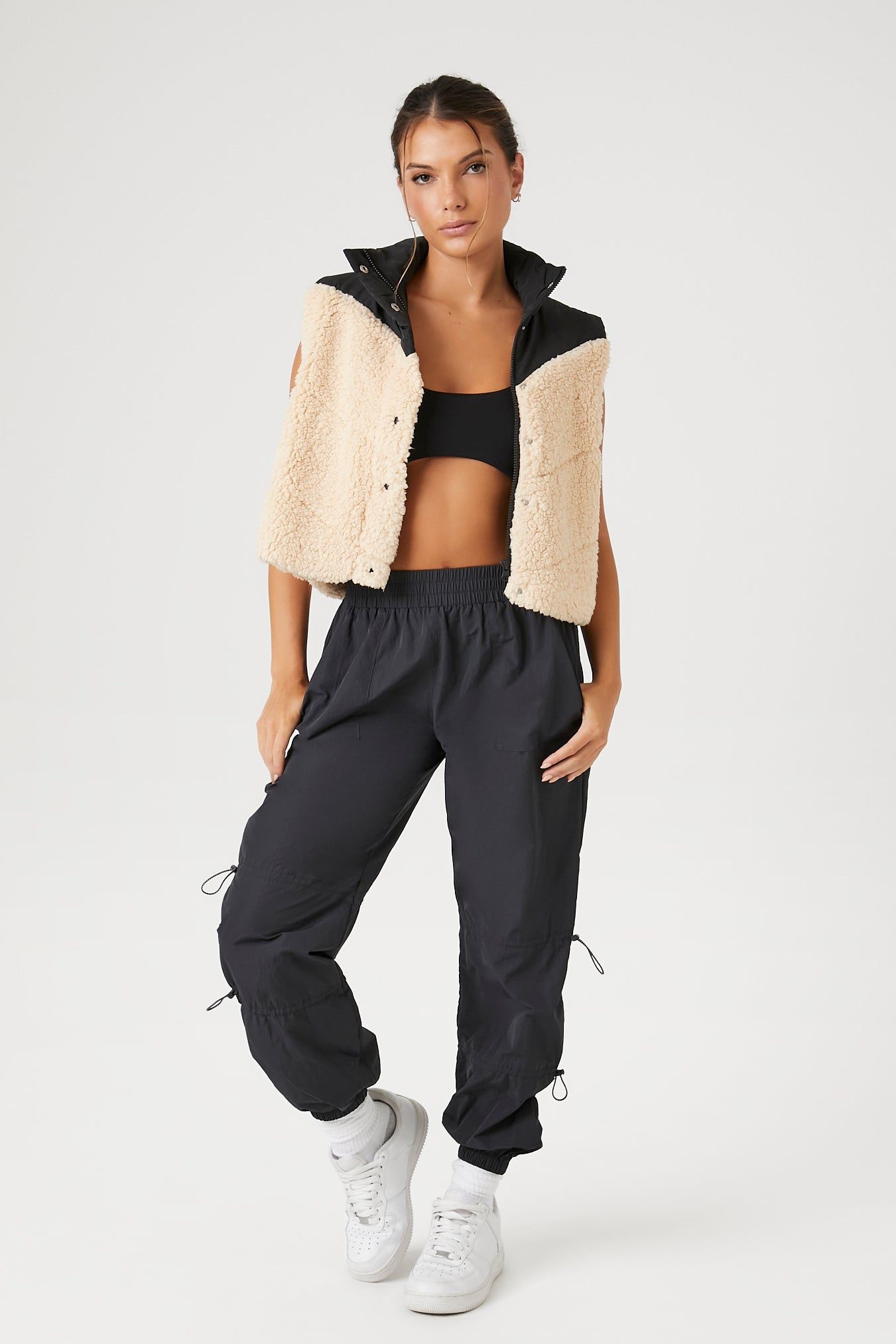 Active Faux-Shearling Vest sold by Urban Planet product image thumbnail 4