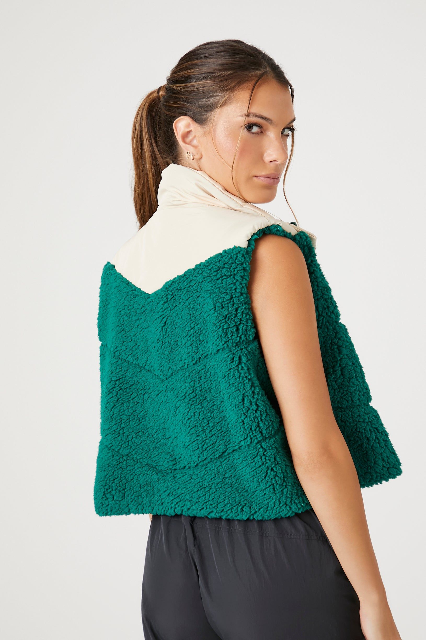 Active Faux-Shearling Vest sold by Urban Planet product image thumbnail 7