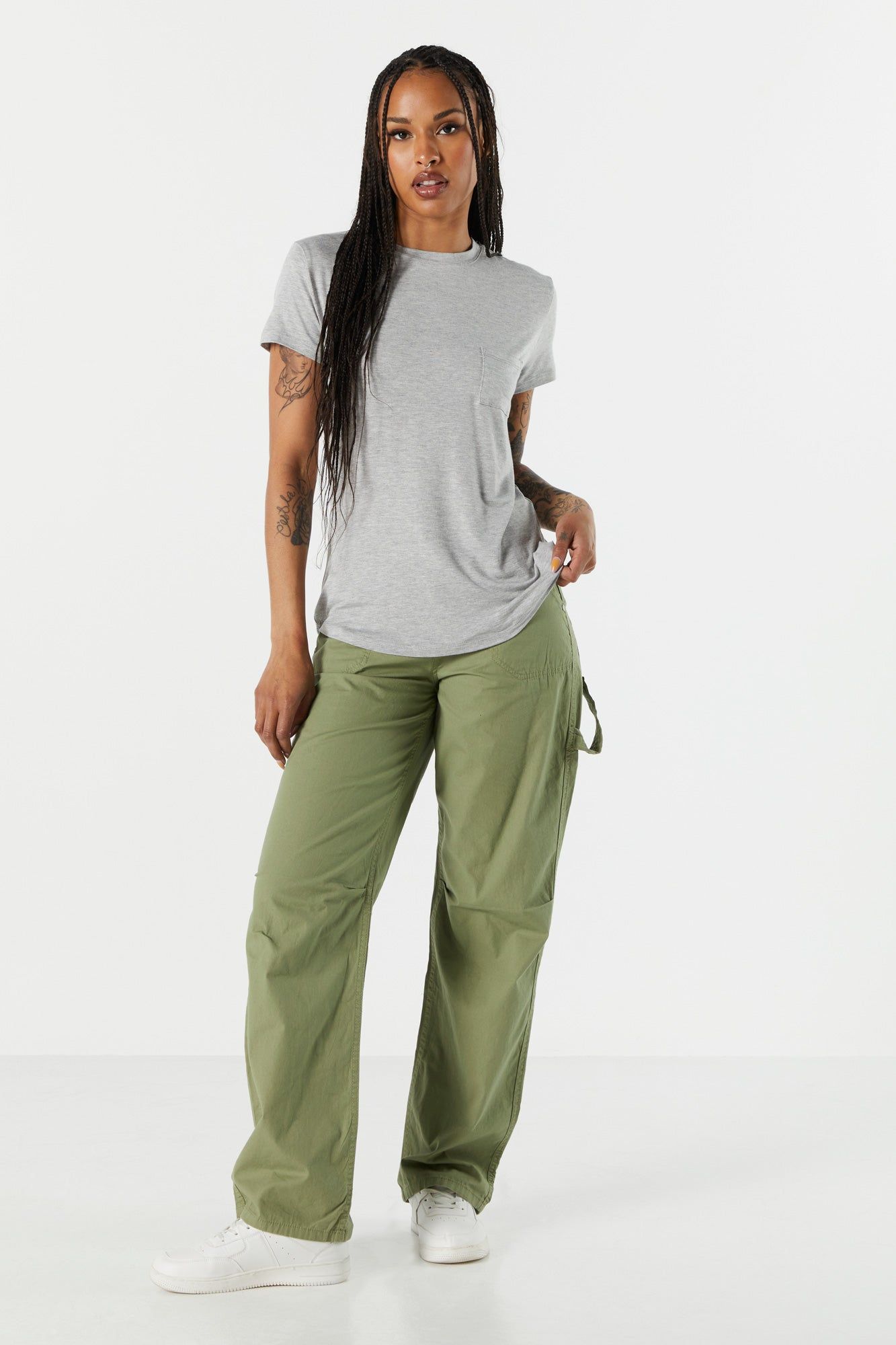 Relaxed Crewneck T-Shirt sold by Urban Planet product image thumbnail 3