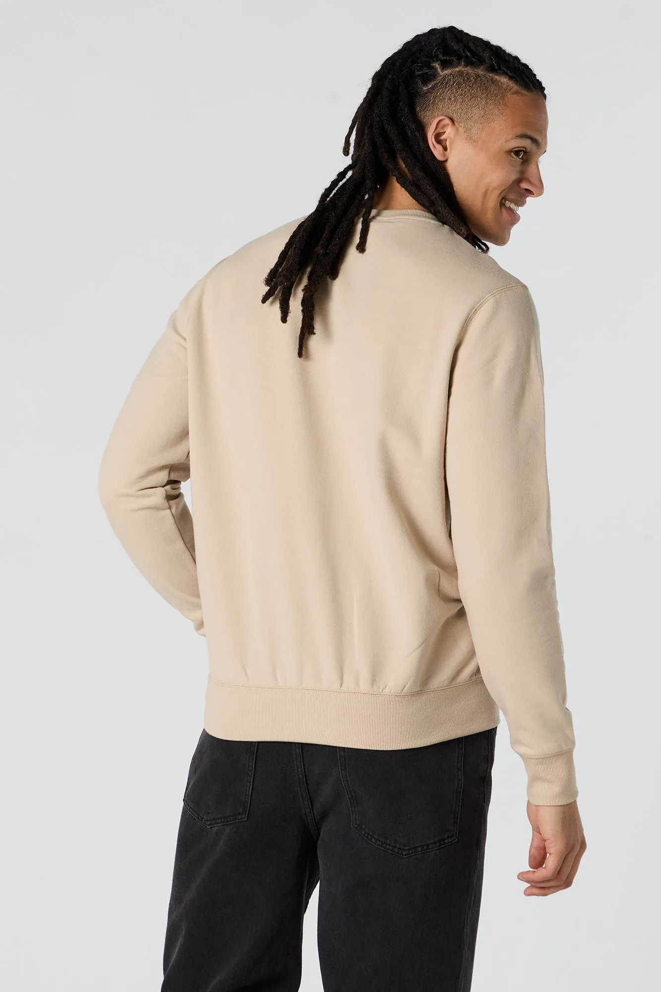 London Graphic Fleece Sweatshirt sold by Urban Planet product image thumbnail 2