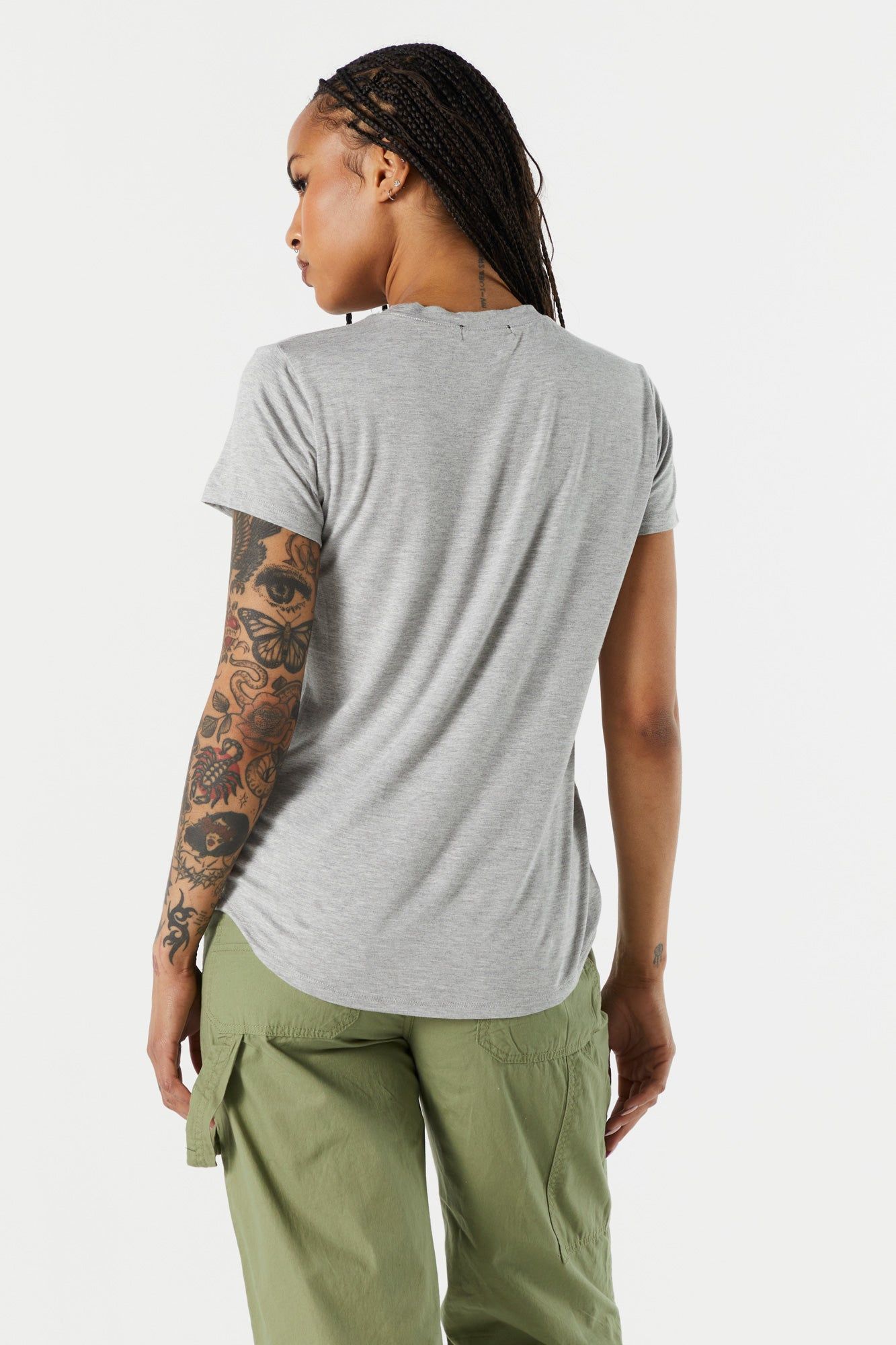 Relaxed Crewneck T-Shirt sold by Urban Planet product image thumbnail 2