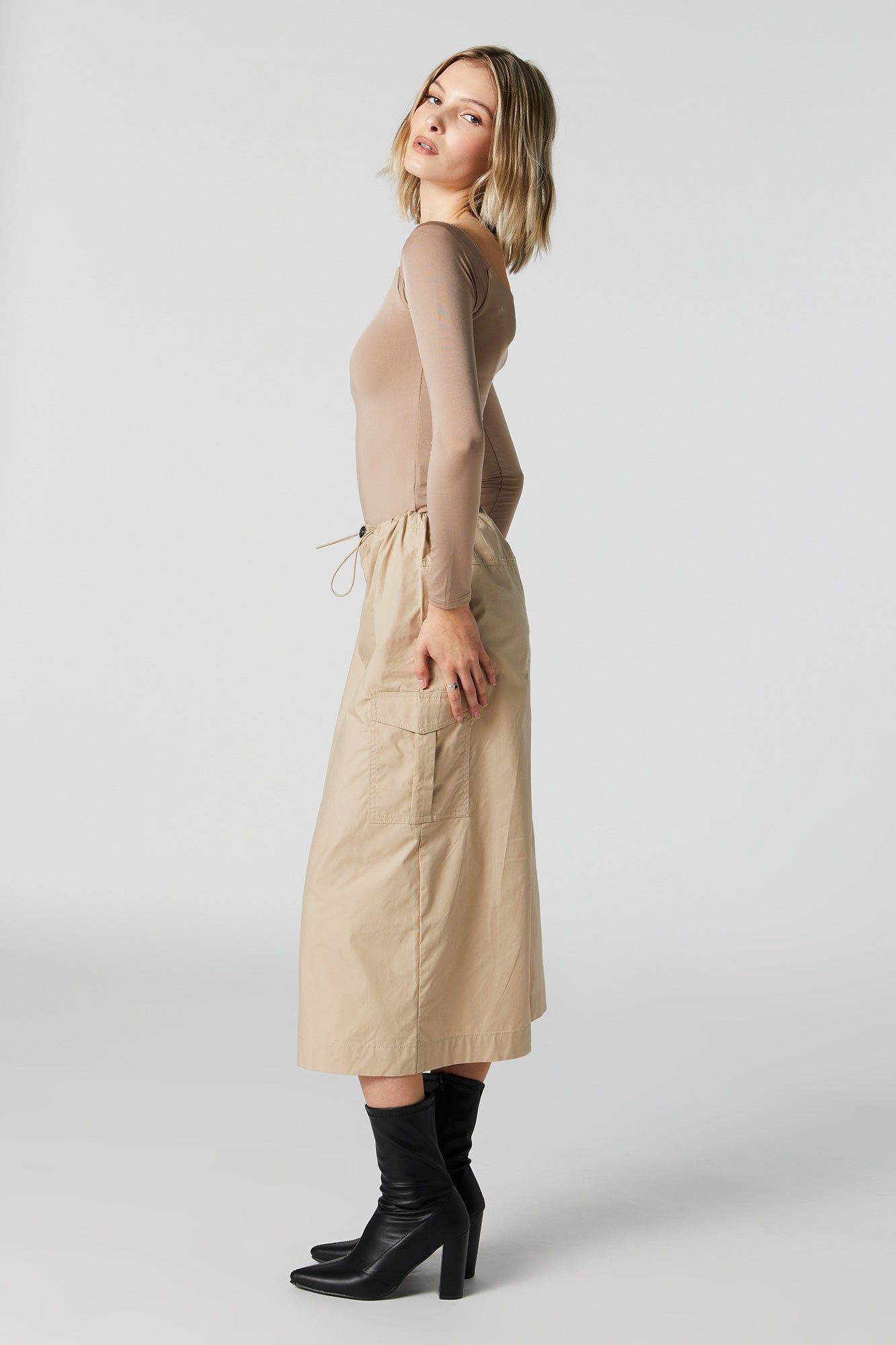 Cargo Midi Skirt sold by Urban Planet product image thumbnail 3