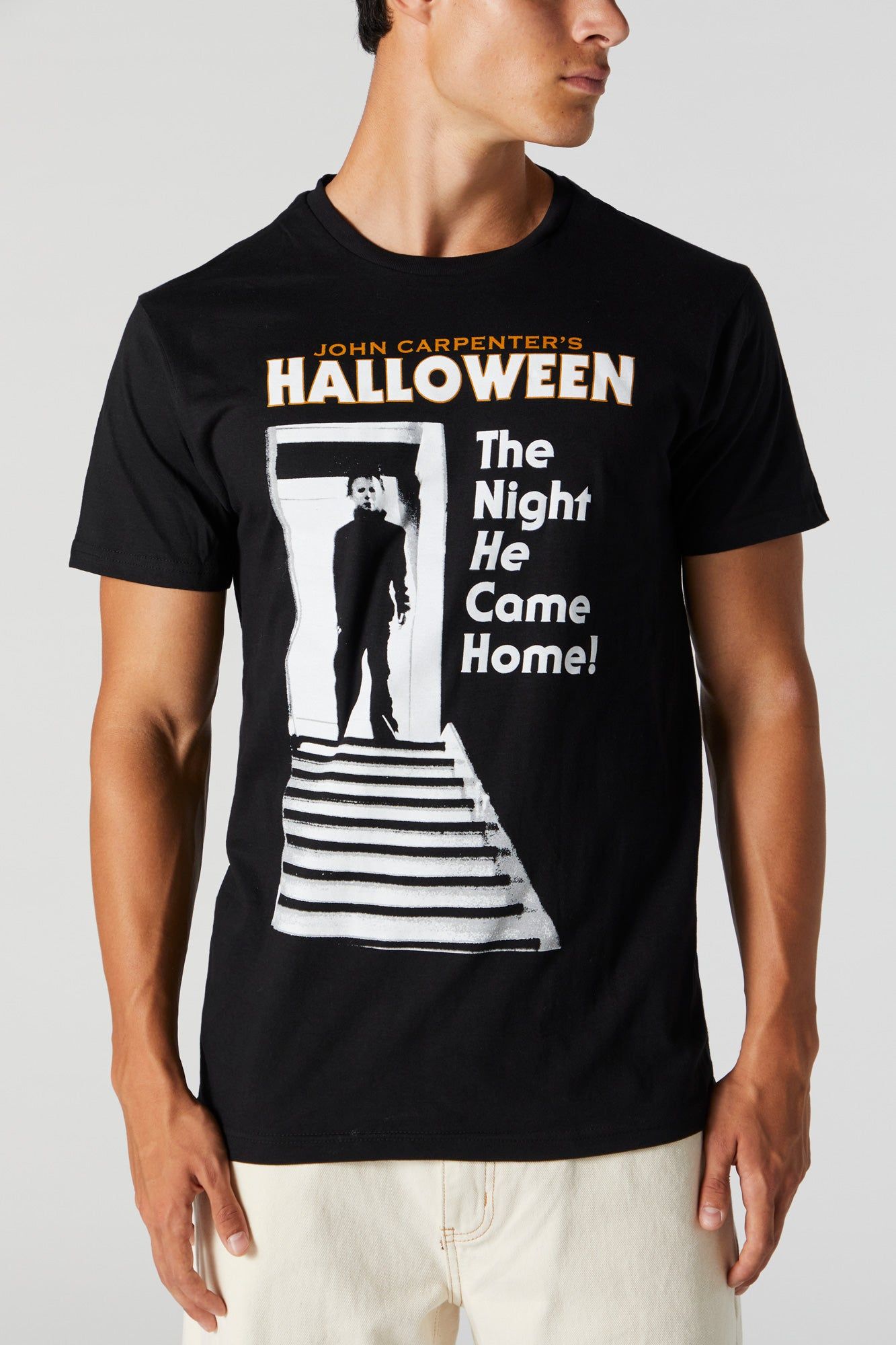John Carpenter's Halloween Graphic T-Shirt sold by Urban Planet product image thumbnail 2