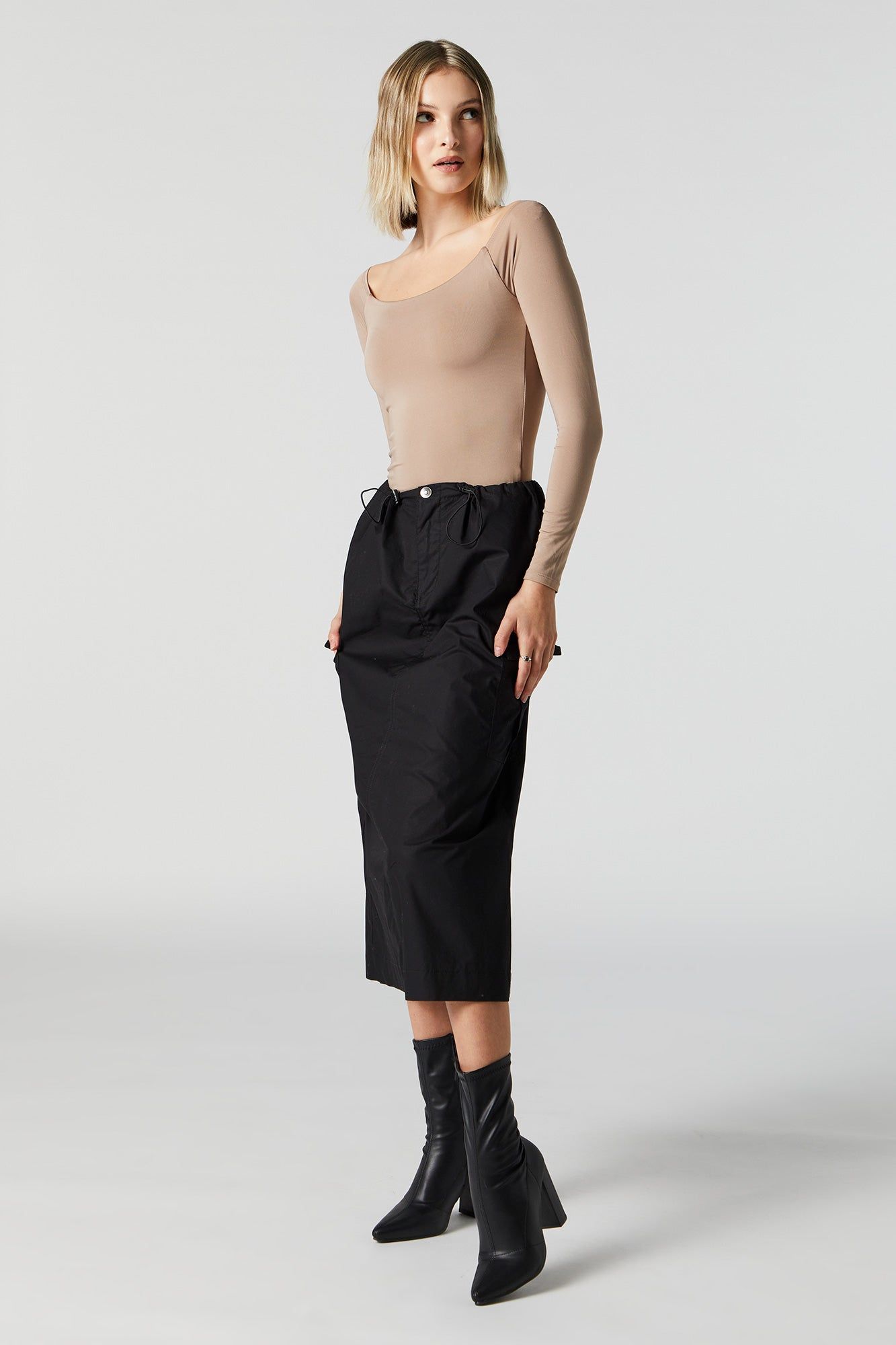 Cargo Midi Skirt sold by Urban Planet product image thumbnail 4
