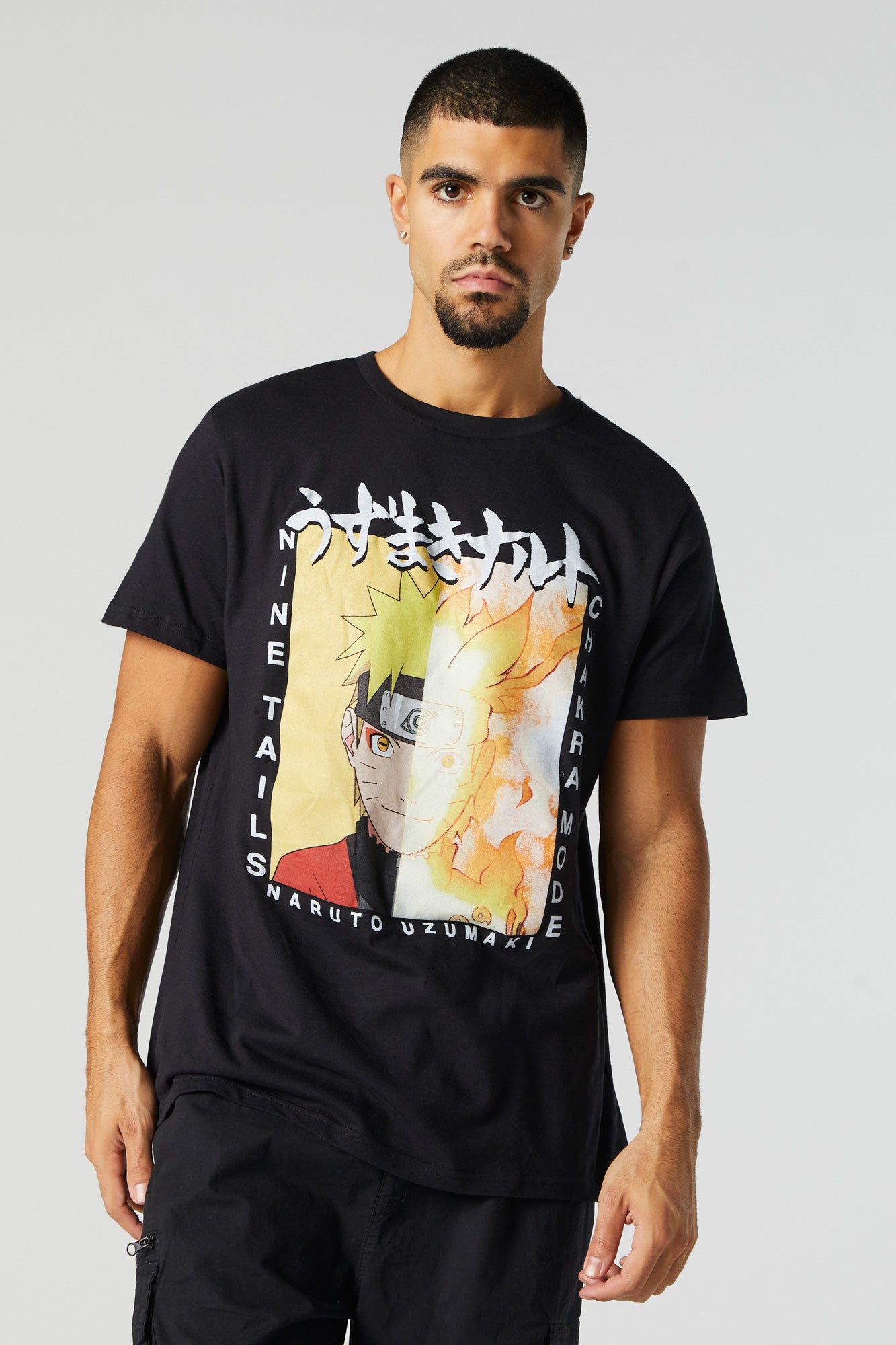 T-shirt à imprimé Naruto sold by Urban Planet