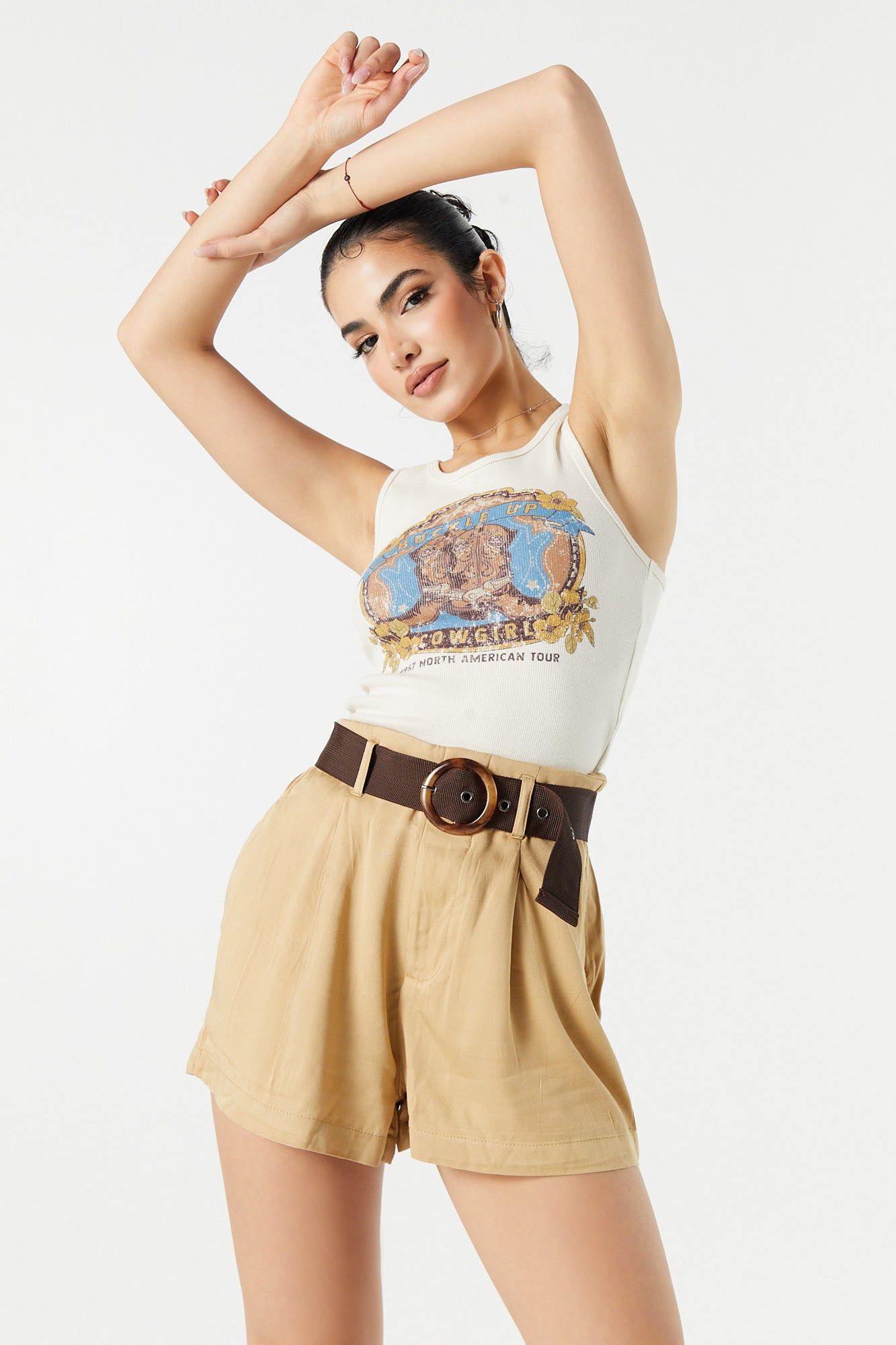 Bermuda avec ceinture sold by Urban Planet