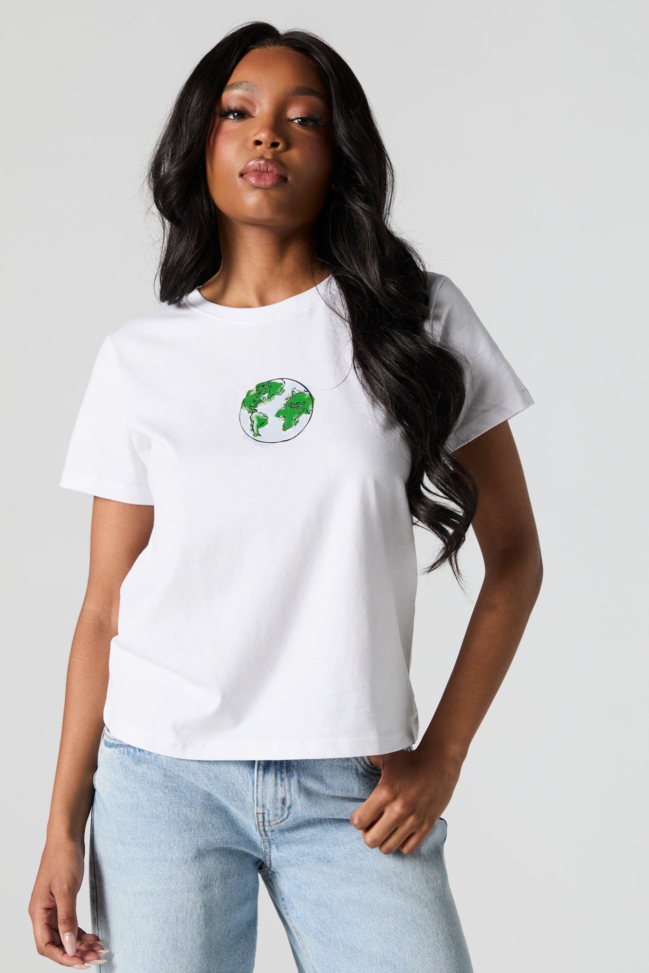 Earth Graphic Oversized T-Shirt sold by Urban Planet