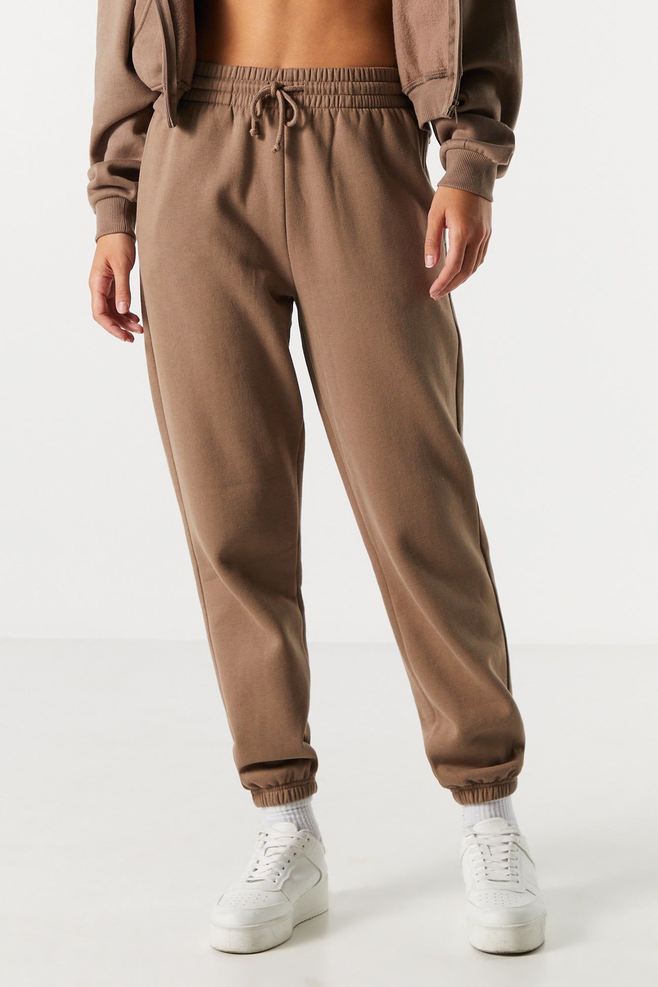 Fleece High Rise Jogger sold by Urban Planet product image thumbnail 2