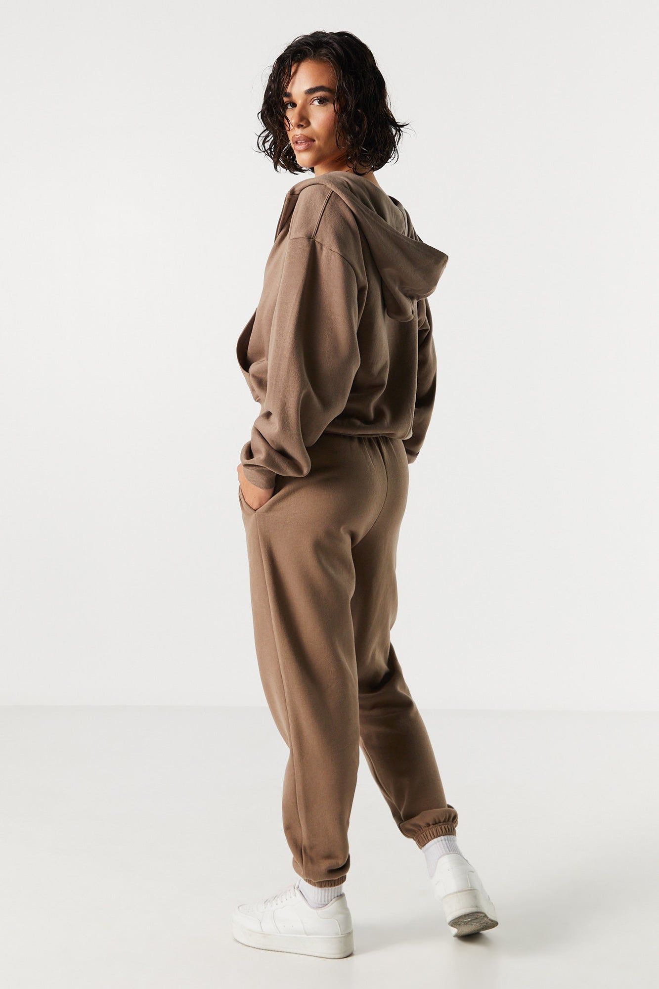 Fleece High Rise Jogger sold by Urban Planet product image thumbnail 3
