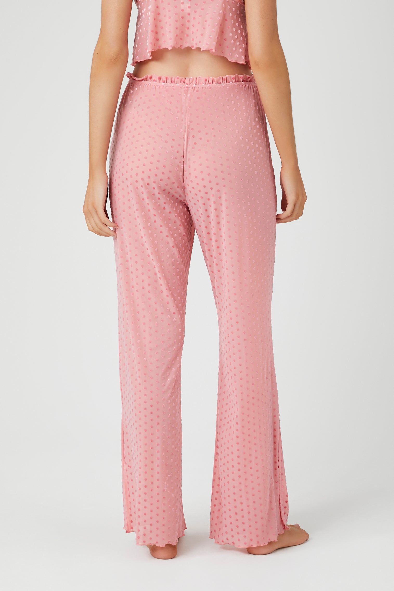 Pantalon de pyjama en velours à pois sold by Urban Planet product image thumbnail 3