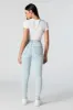 Jean Miami ajusté d'aspect usé délavé pâle à taille haute sold by Urban Planet