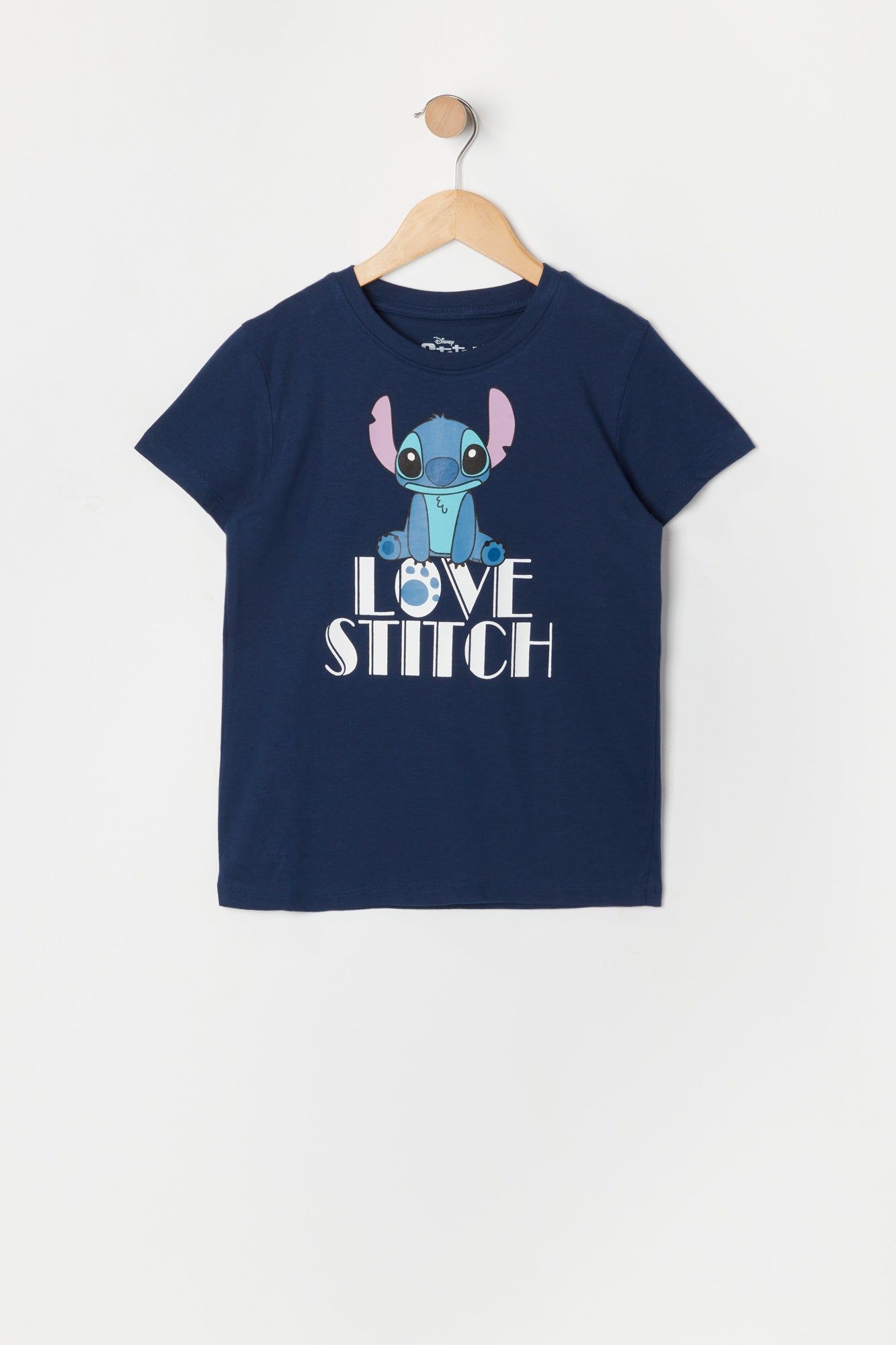 Girls Love Stitch Graphic T-Shirt sold by Urban Planet