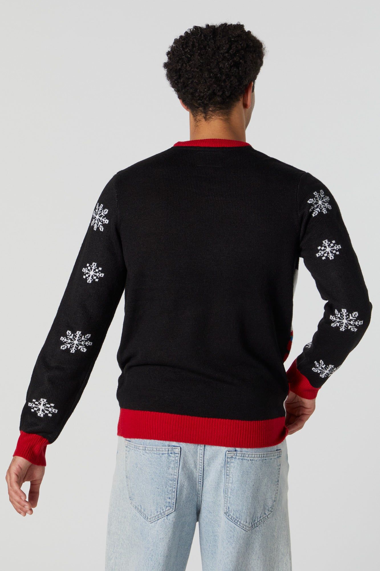 Chandail Hideux Noël à imprimé Naughty Santa sold by Urban Planet product image thumbnail 4