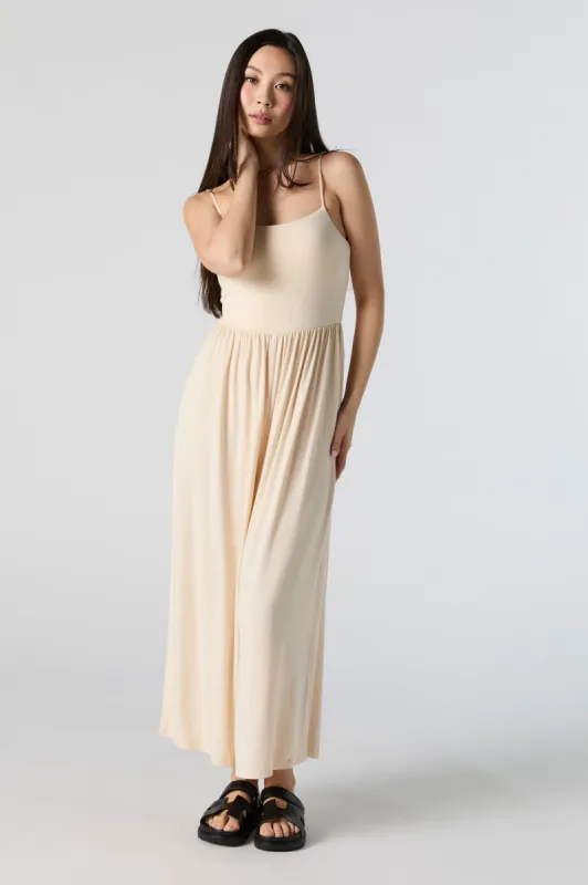 Scoop Neck Wide Leg Jumpsuit sold by Urban Planet