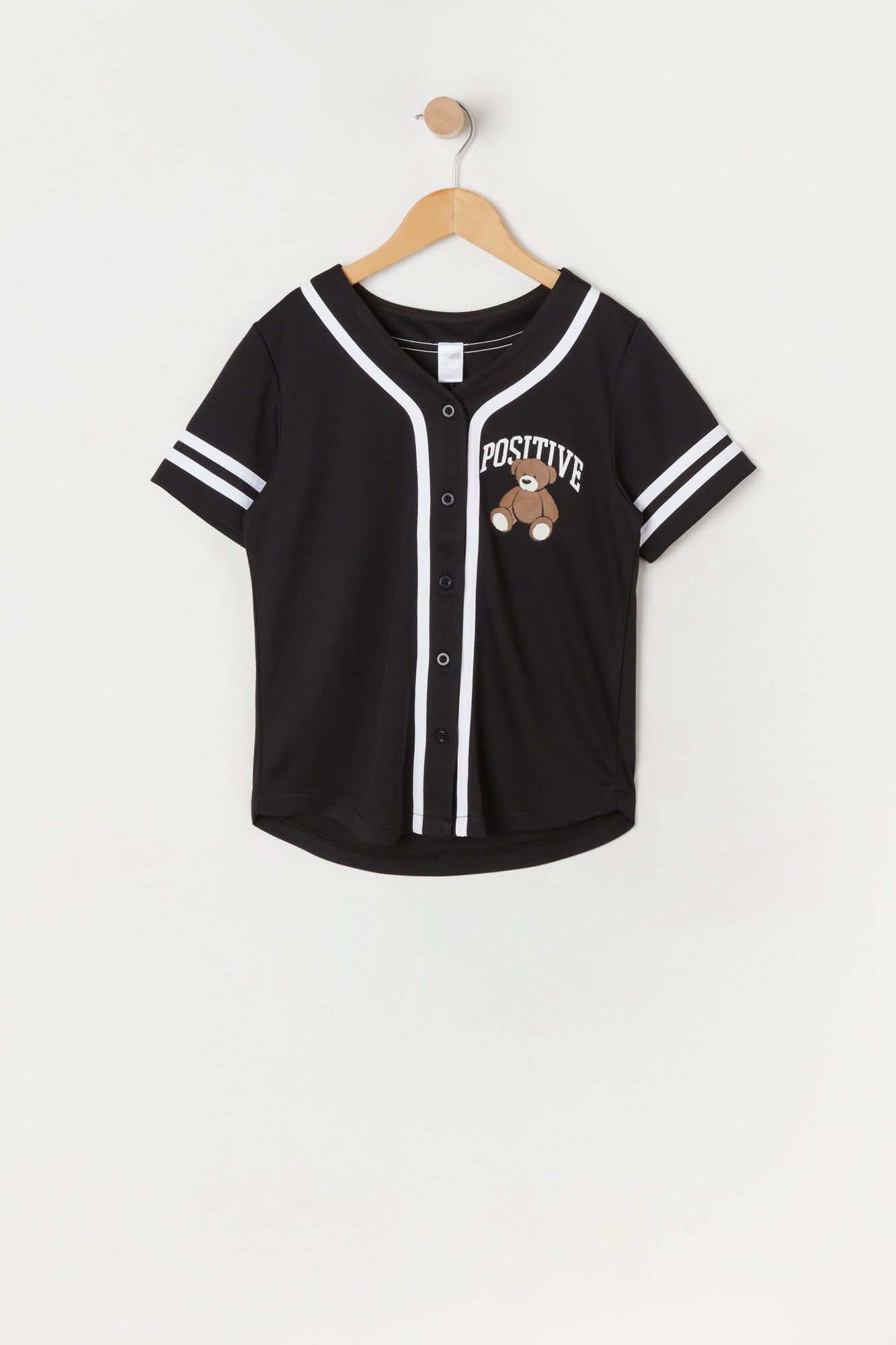 Girls Positive Baseball Jersey sold by Urban Planet product image thumbnail 2