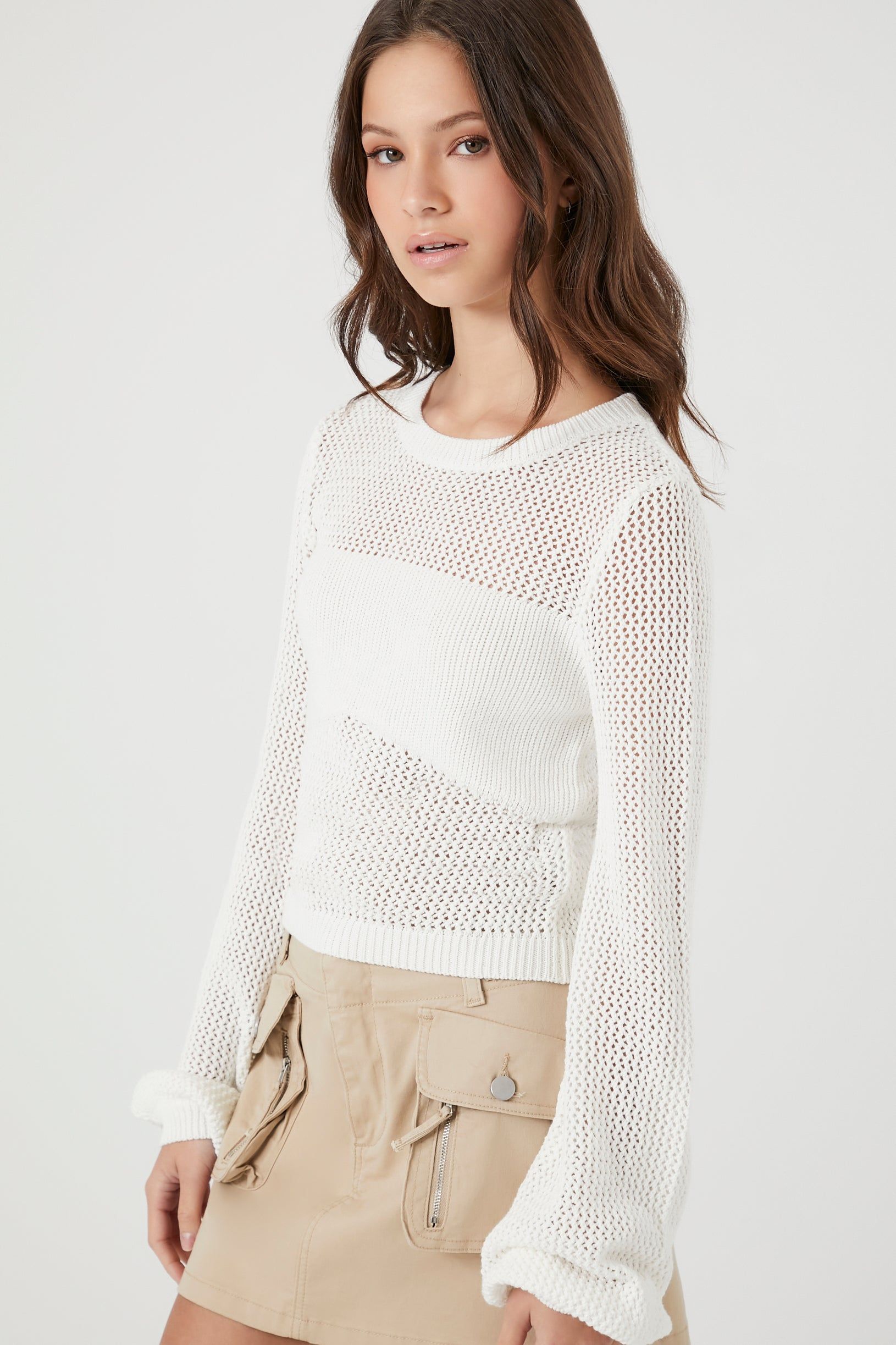 Chandail en tricot avec découpes sold by Urban Planet product image thumbnail 7