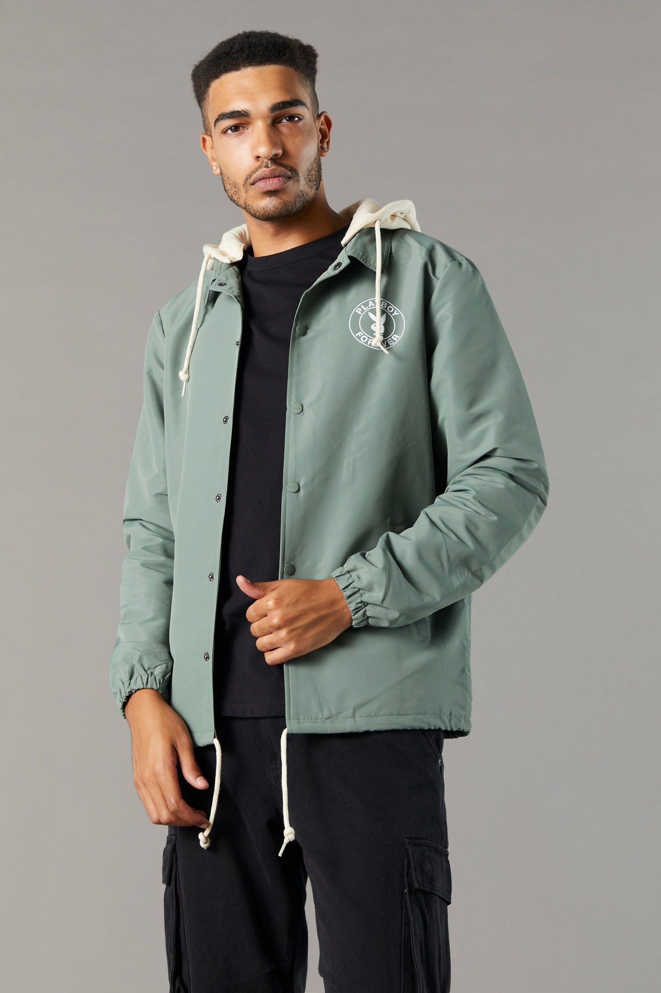 Playboy Coach Jacket sold by Urban Planet