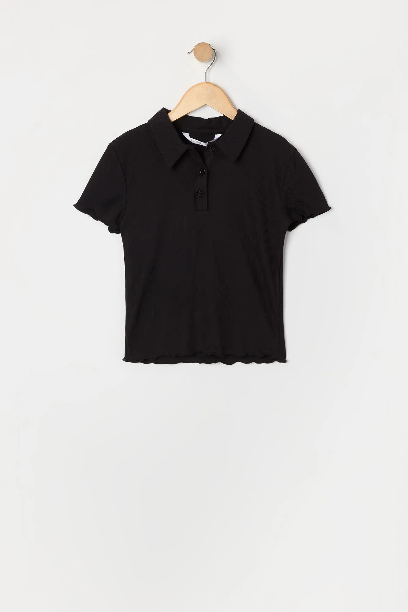 Polo côtelé avec liséré volanté pour fille sold by Urban Planet product image thumbnail 5