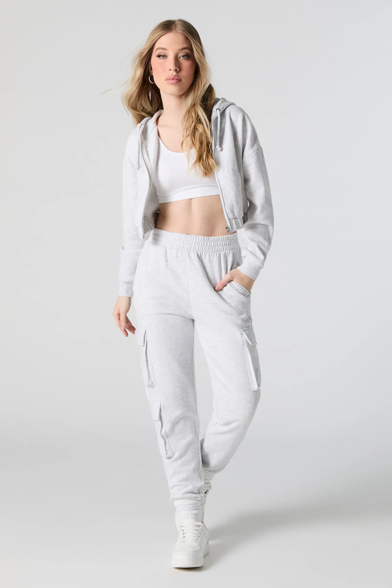 Fleece Cargo Jogger sold by Urban Planet