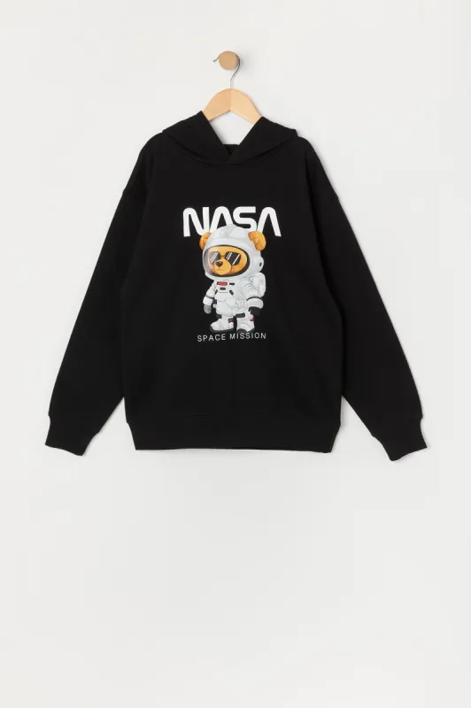 Boys NASA Graphic Fleece Hoodie sold by Urban Planet