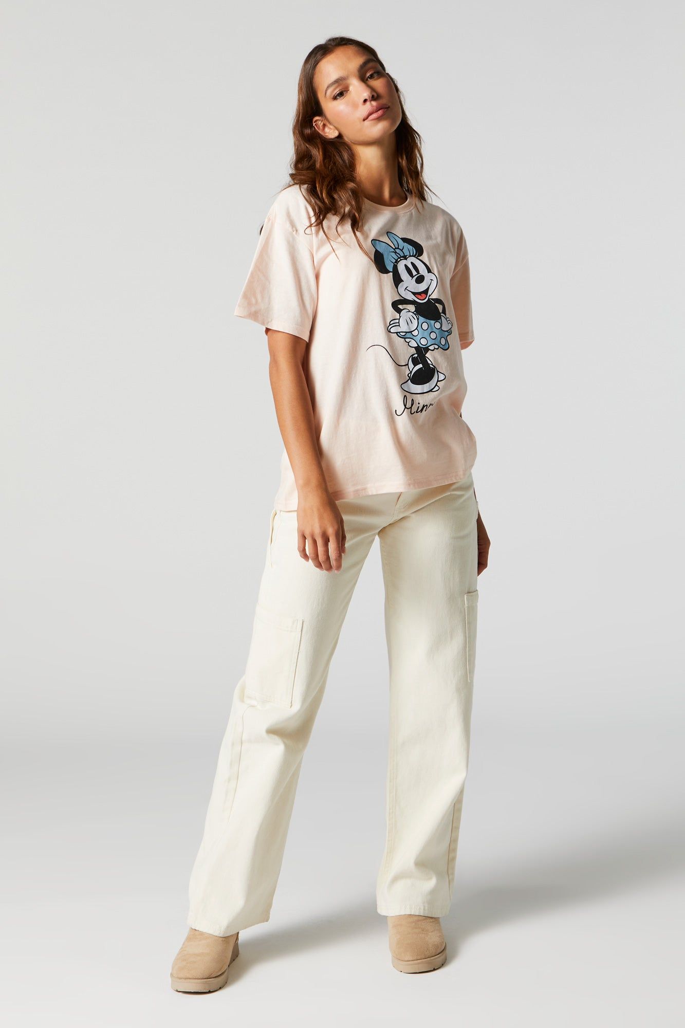 Minnie Mouse Graphic Boyfriend T-Shirt sold by Urban Planet product image thumbnail 3